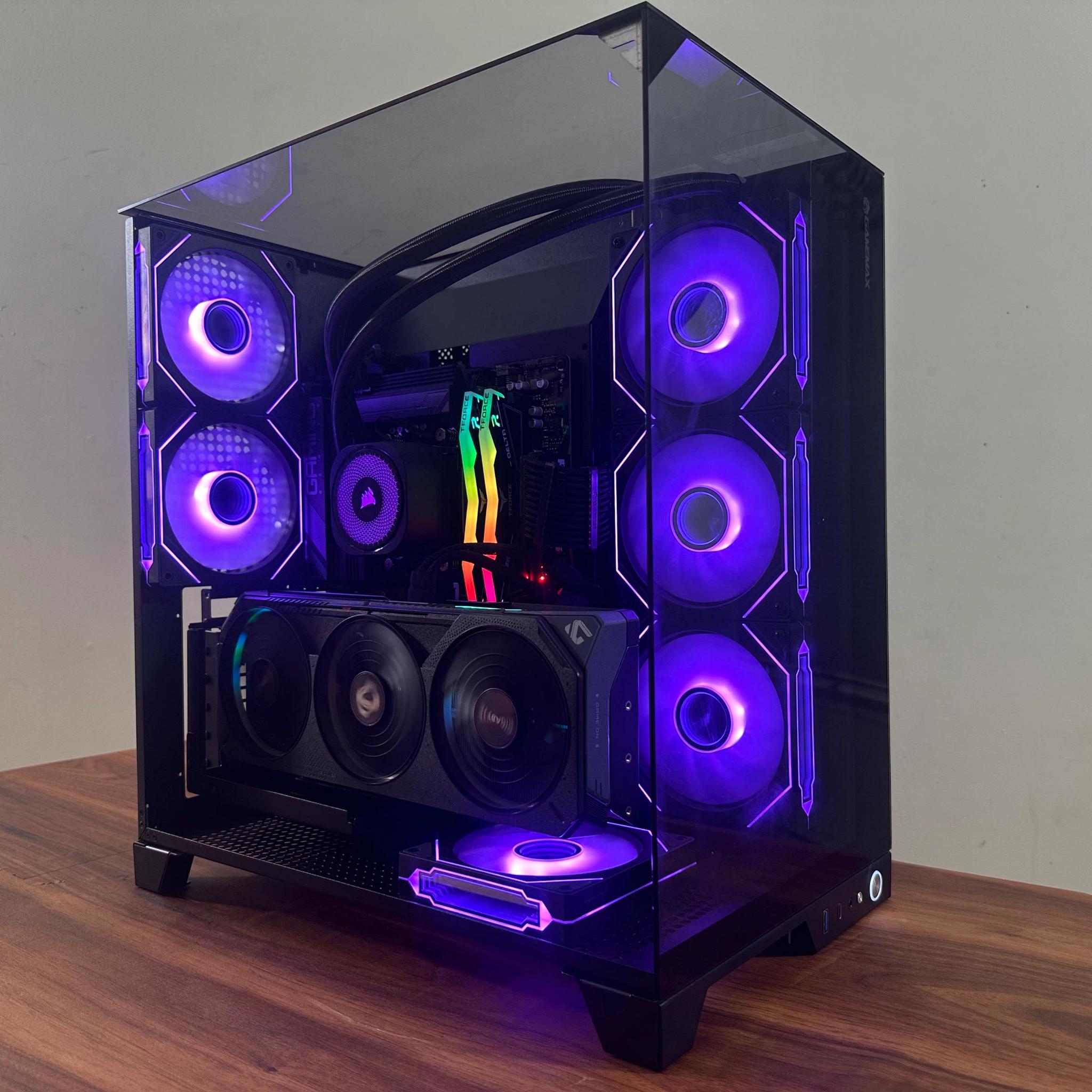 🔥"The Obsidian Core" RTX 5070 | Ryzen 7800X3D | 32GB DDR5 | 2TB | Showcase RGB Build
