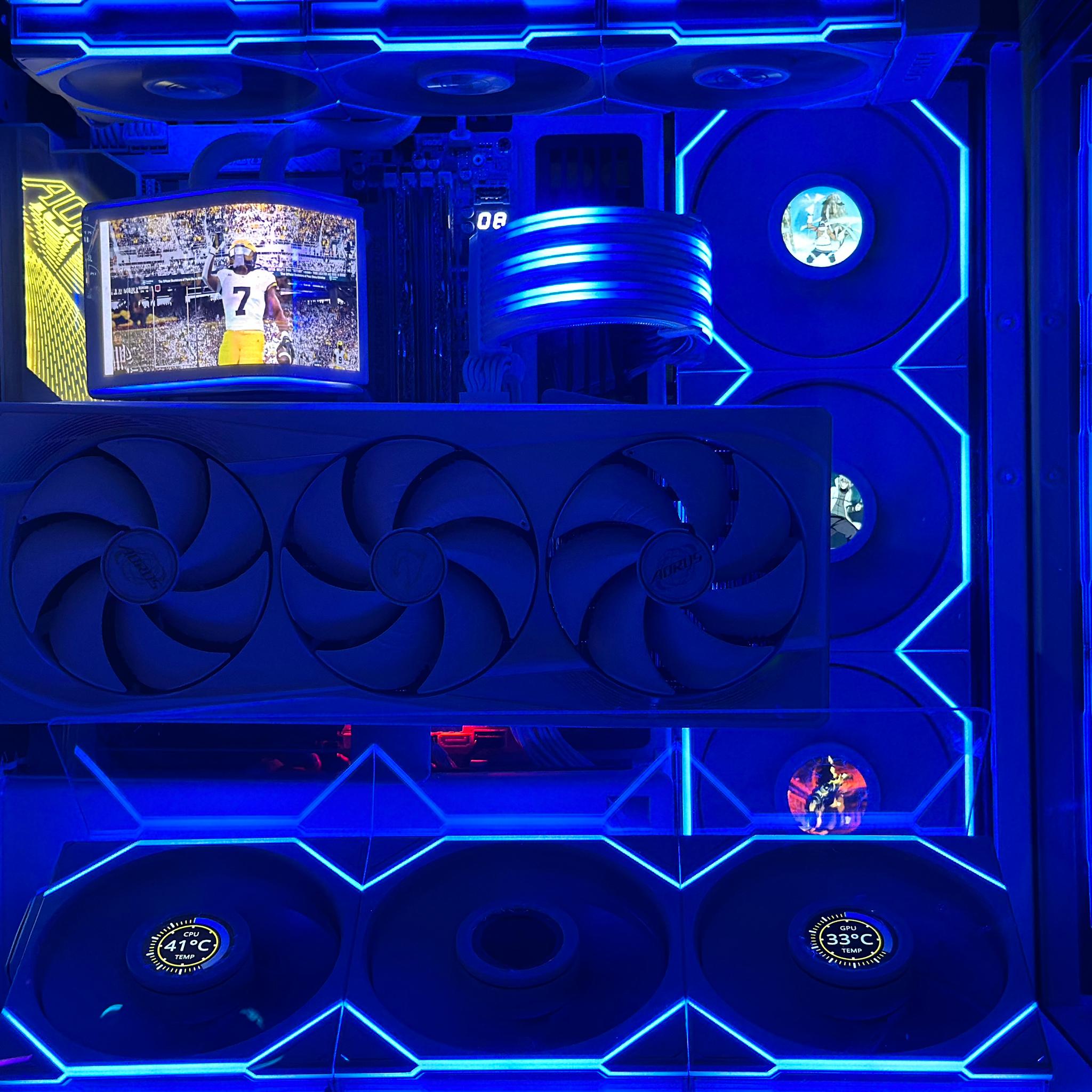 5090 AORUS Ice | Ryzen 7 9850X3D | 4TB SSD |32 GB Ram CL 30