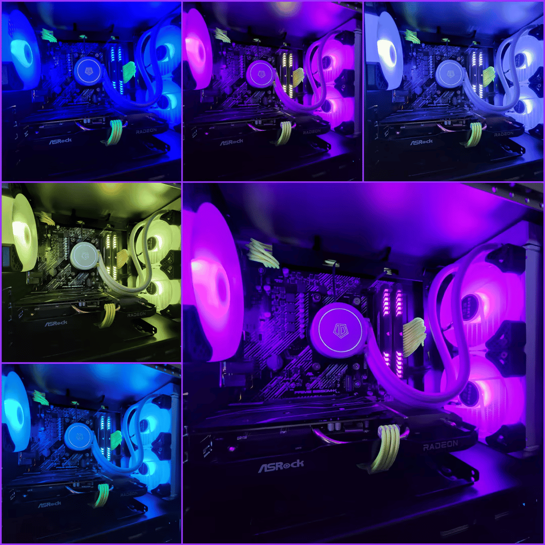 AMD Ryzen 5 3600 //  AMD Radeon RX 6600 8GB // Corsair Vengeance RGB 16GB 3200MHz