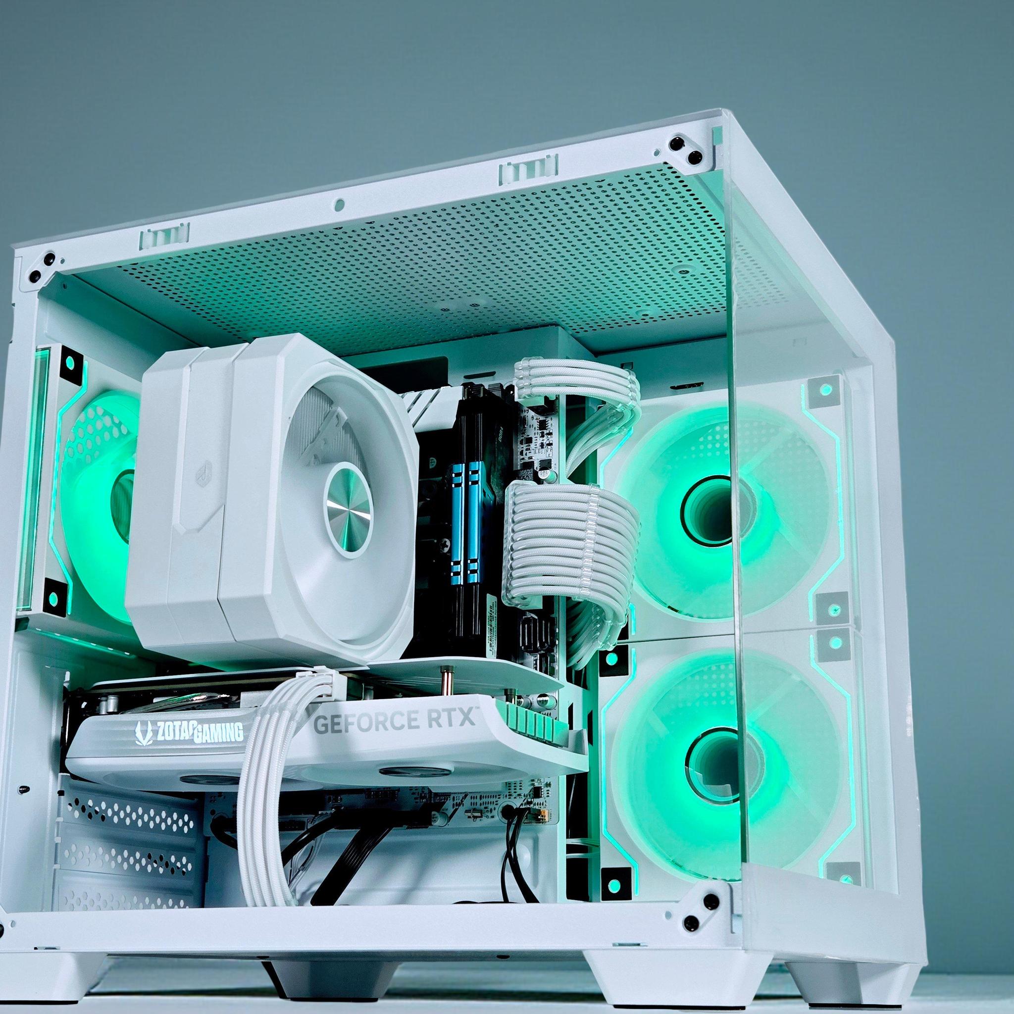 🤍🐻‍❄️Artic⚪ Nvidia RTX 4060 8GB⚪Intel i7 6850K 6core⚪16GB DDR4⚪500GB NVME