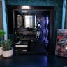 WONDERFUL Black and White spider-Man RGB Gaming PC