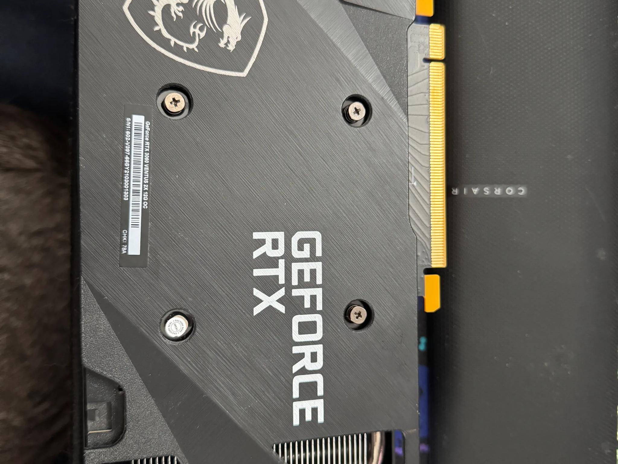 GeForce RTX 3060 Ventus 2X 12G OC