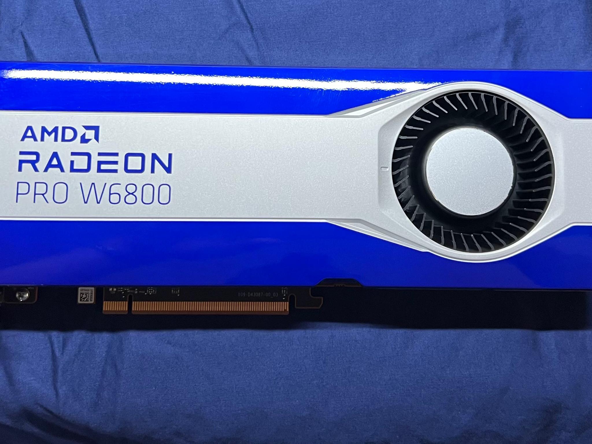 AMD Radeon Pro W6800 32GB Workstation GPU