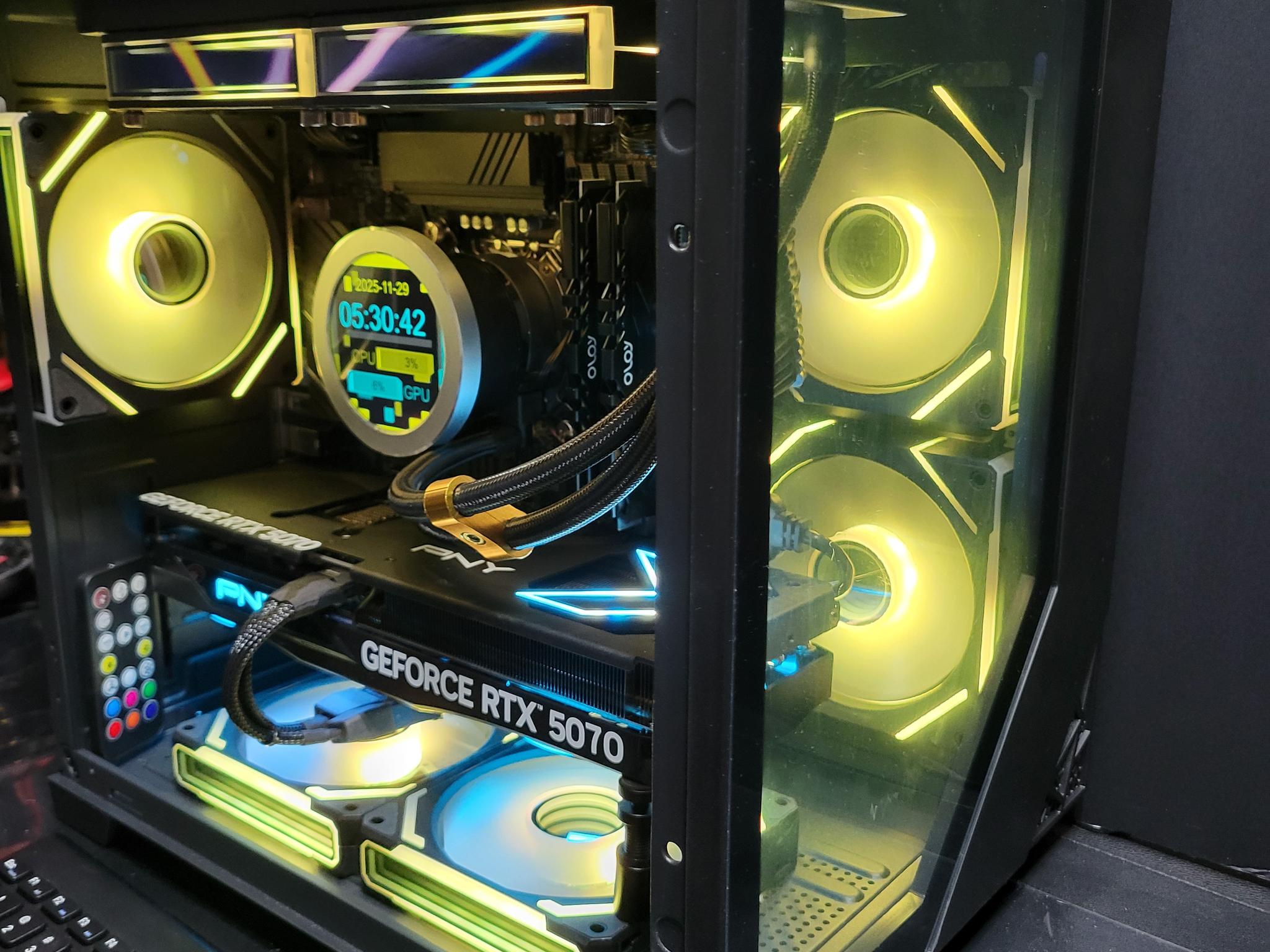 🎆Ultimate Hybrid Gaming Rig | i5‑13400F + RTX 5070 + 32GB DDR4 + ARGB Showcase 💥