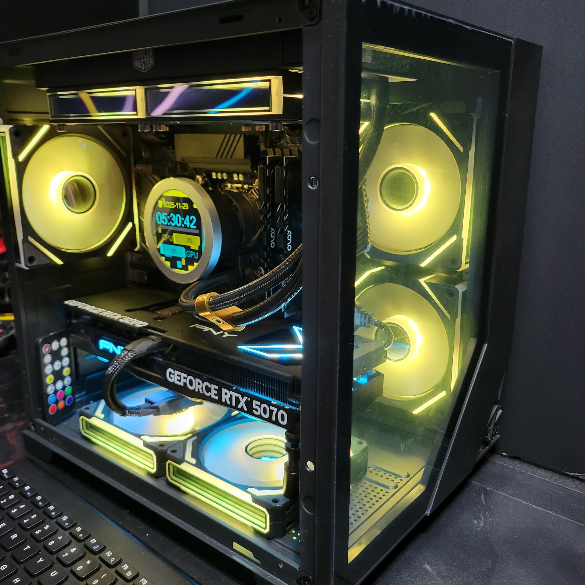🎆Ultimate Hybrid Gaming Rig | i5‑13400F + RTX 5070 + 32GB DDR4 + ARGB Showcase 💥