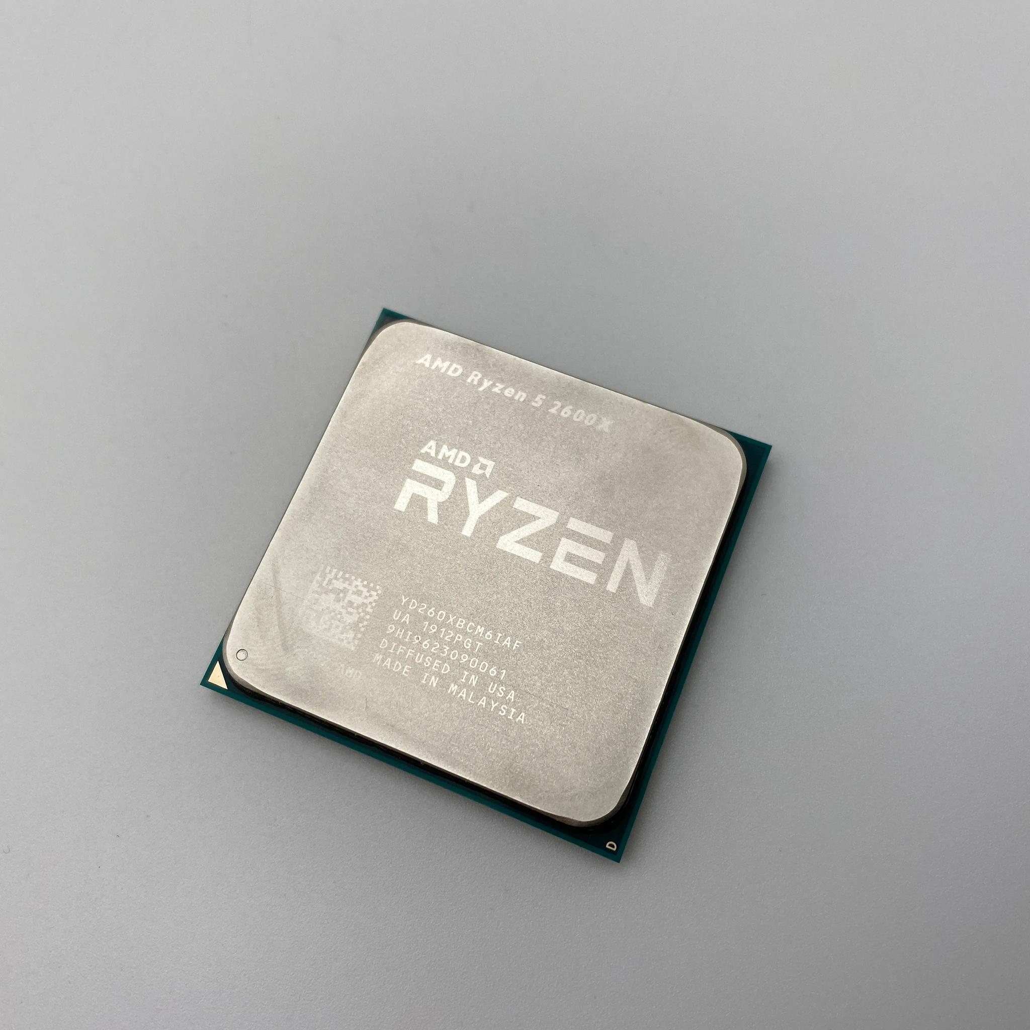 AMD Ryzen 5 2600X 3.6GHz 6Core 12Thr 95W Socket AM4 CPU Processor