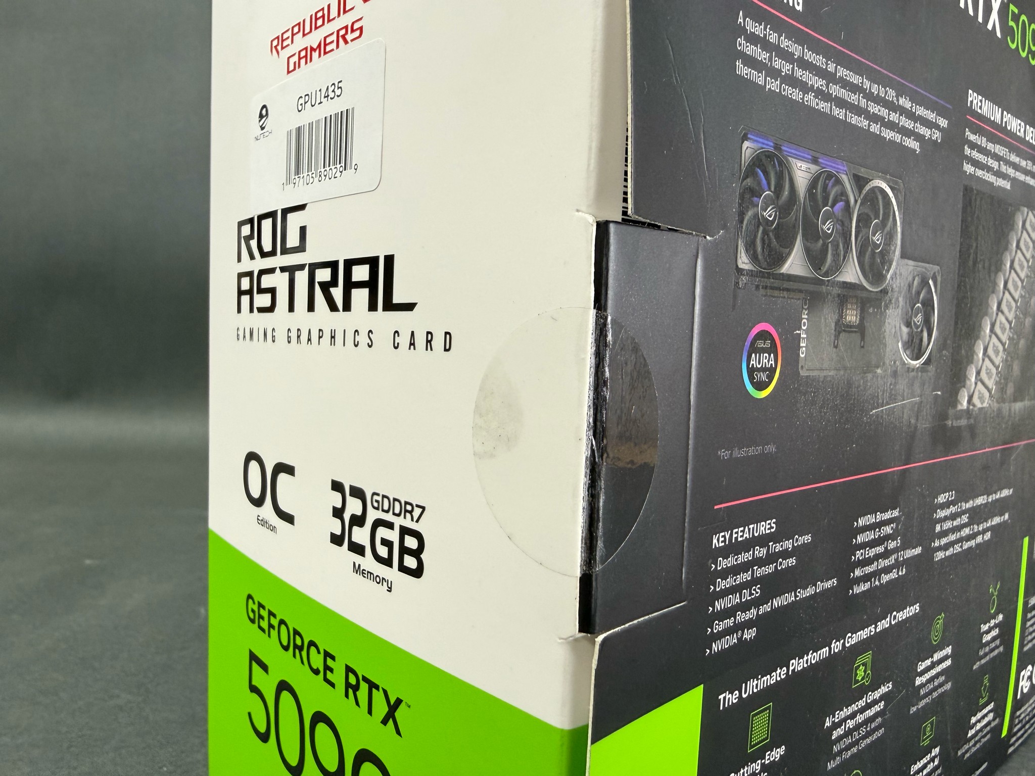 ASUS ROG Astral GeForce RTX 5090 32GB GDDR7 OC Edition