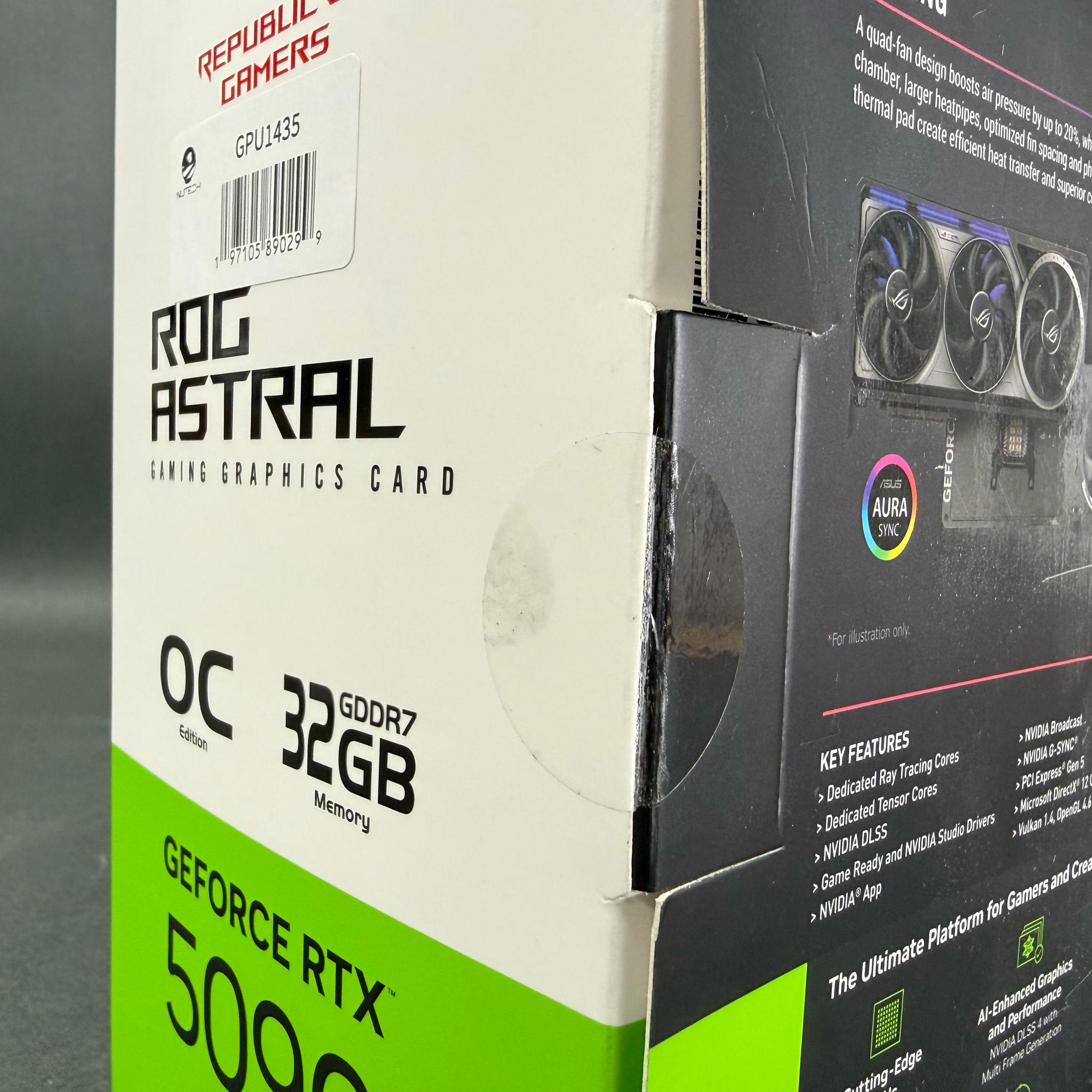 ASUS ROG Astral GeForce RTX 5090 32GB GDDR7 OC Edition