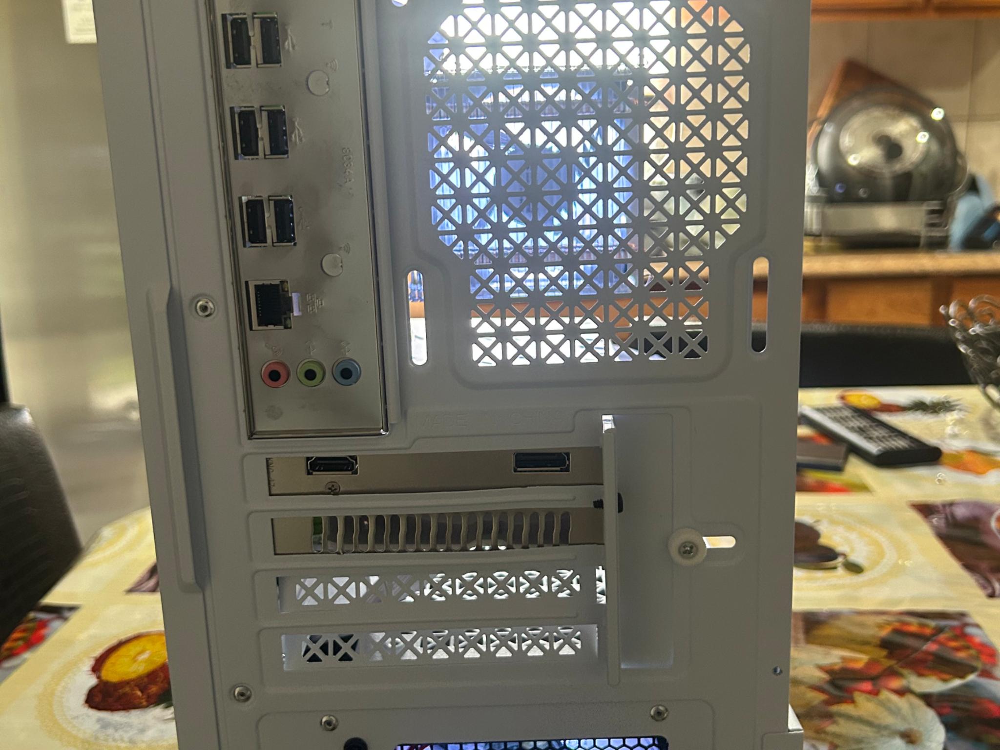 White Budget Gaming Pc