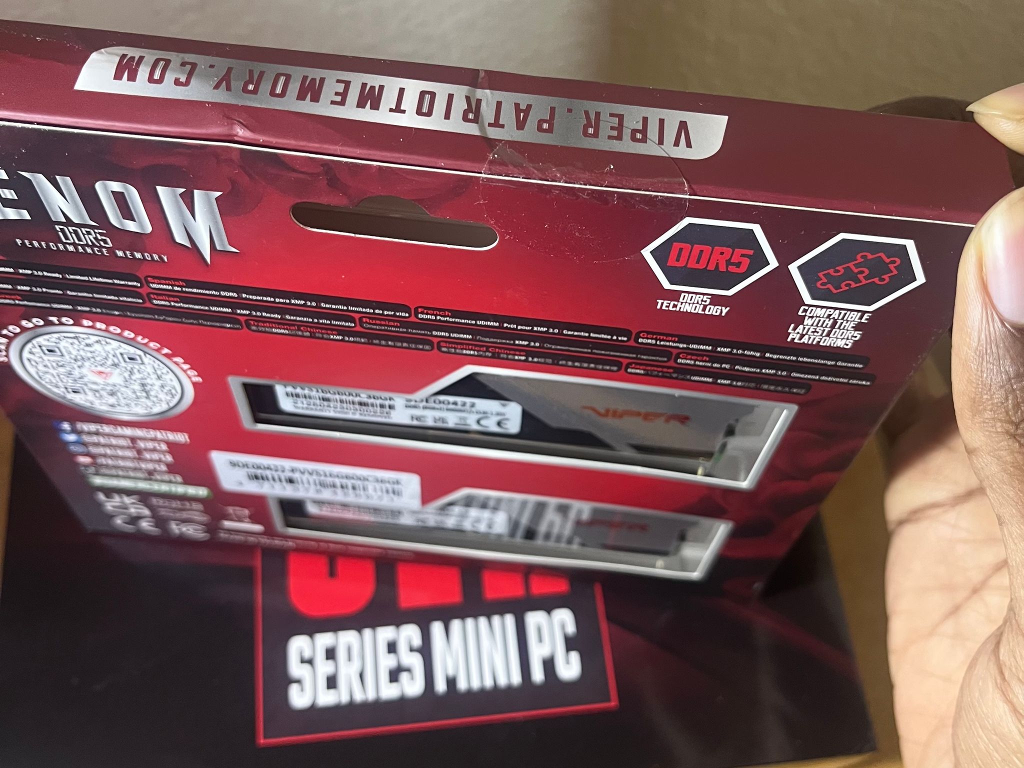 Patriot Viper Venom 16GB DDR5