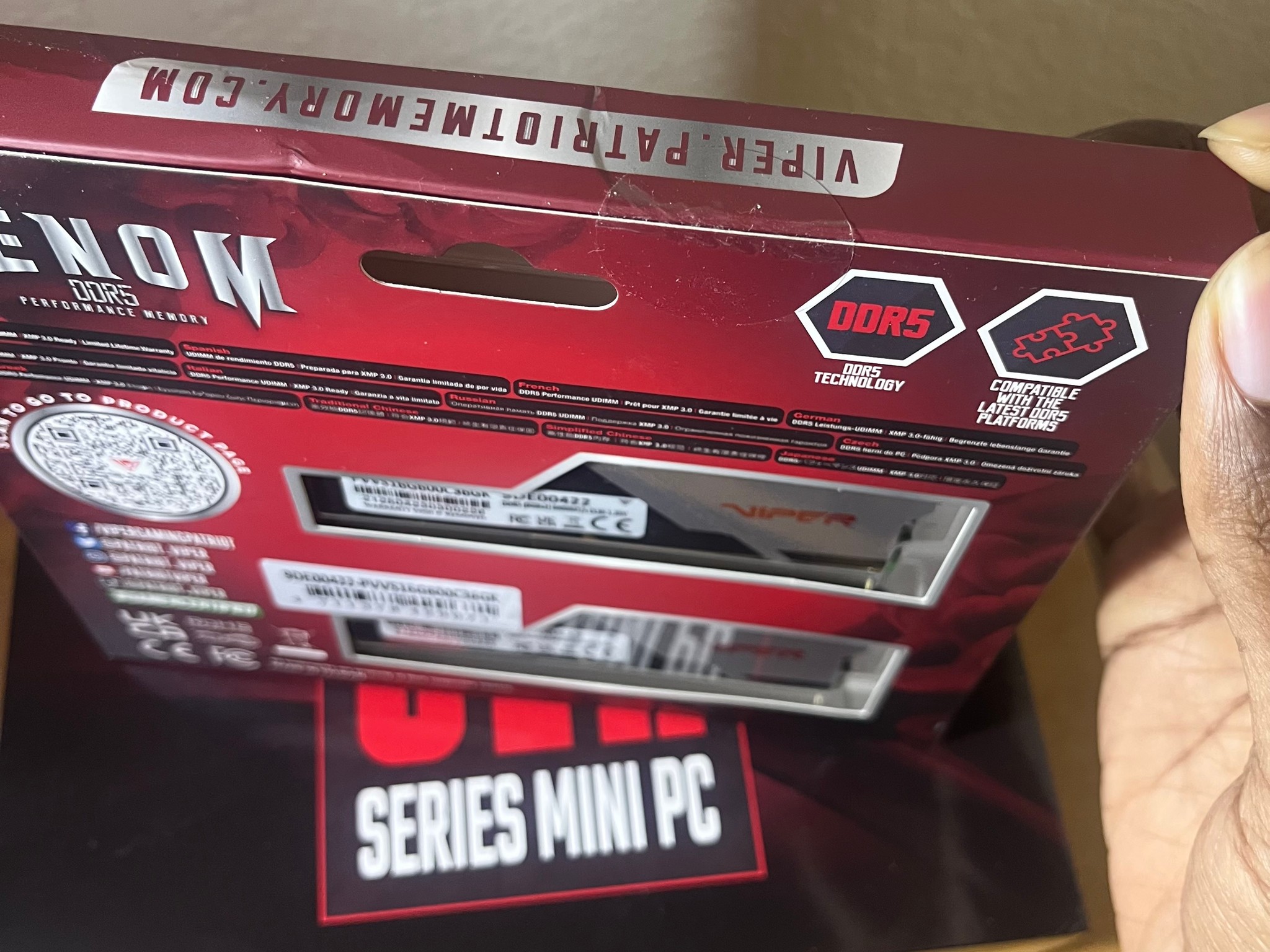 Patriot Viper Venom 16GB DDR5