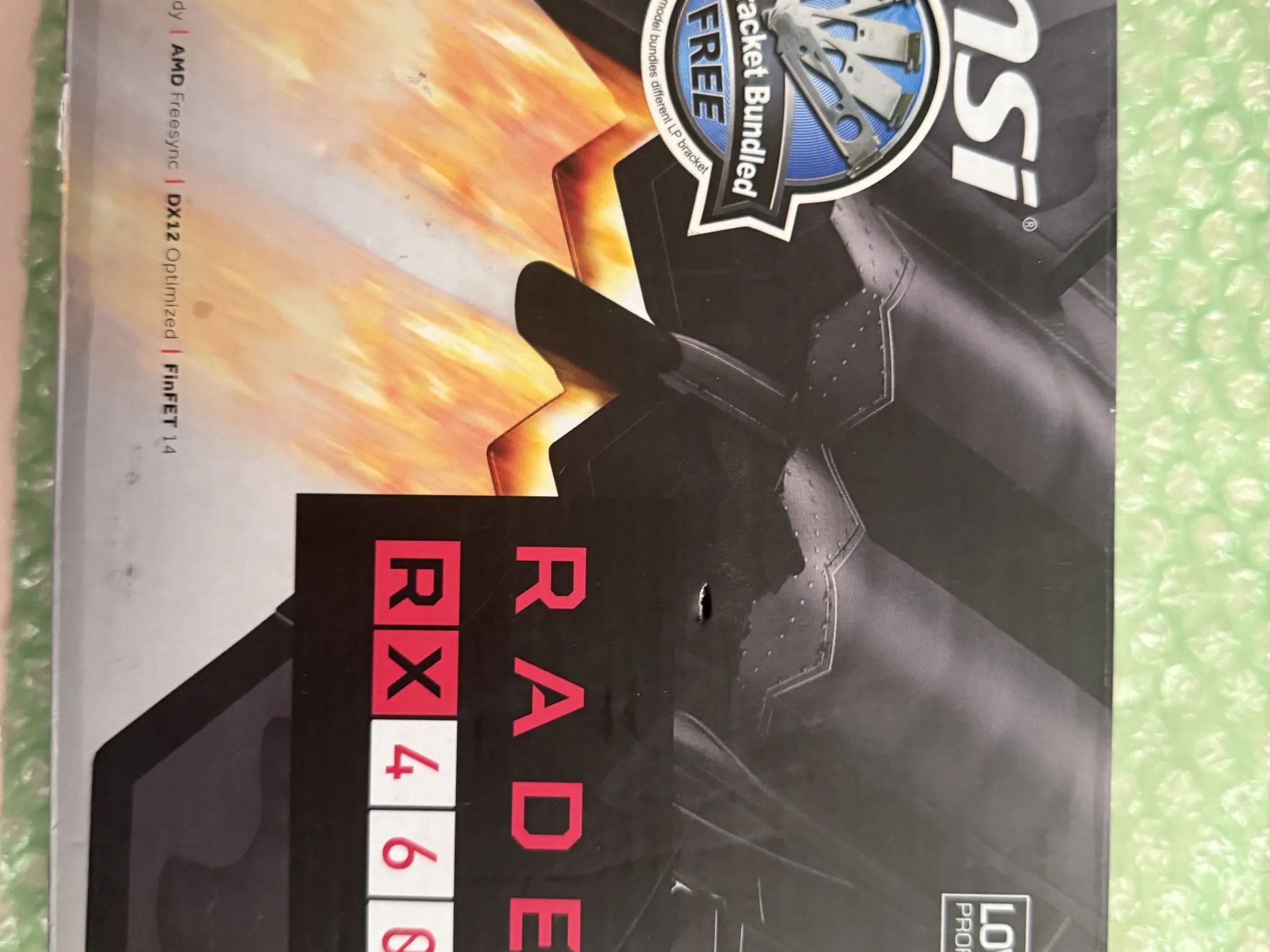 MSI Radeon RX 460 Low Profile GPU