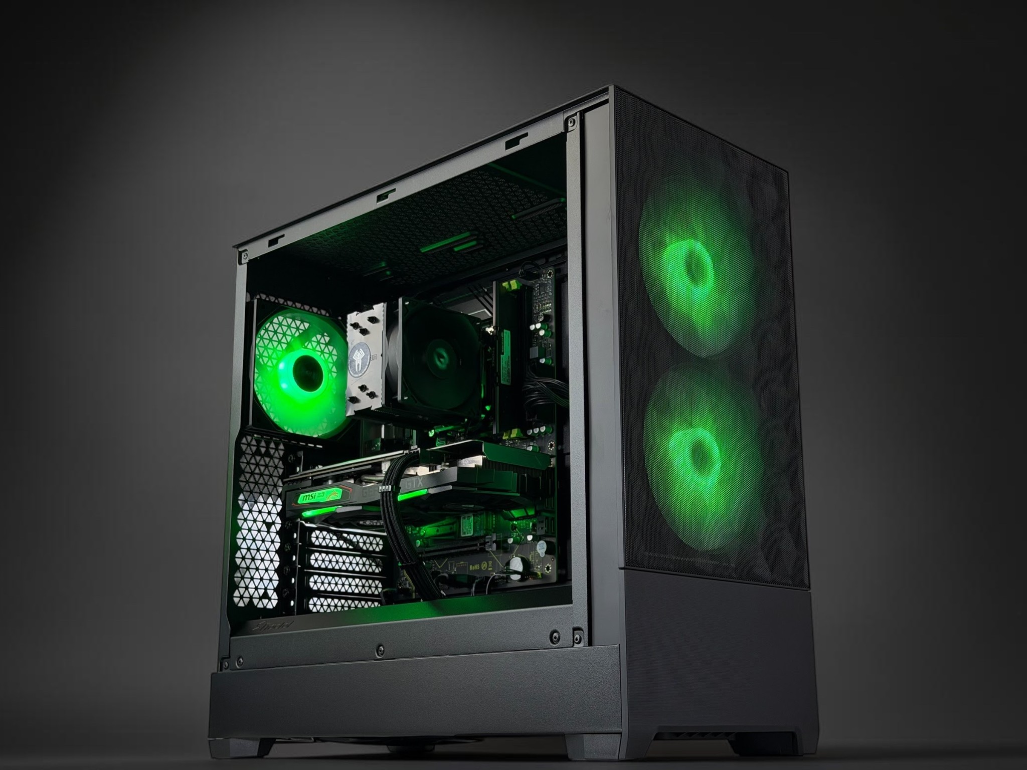 🖤🦍1080P Gaming PC◼️Nvidia GTX 1660 Super◼️Intel i7 5930K◼️16GB DDR4◼️512GB SSD