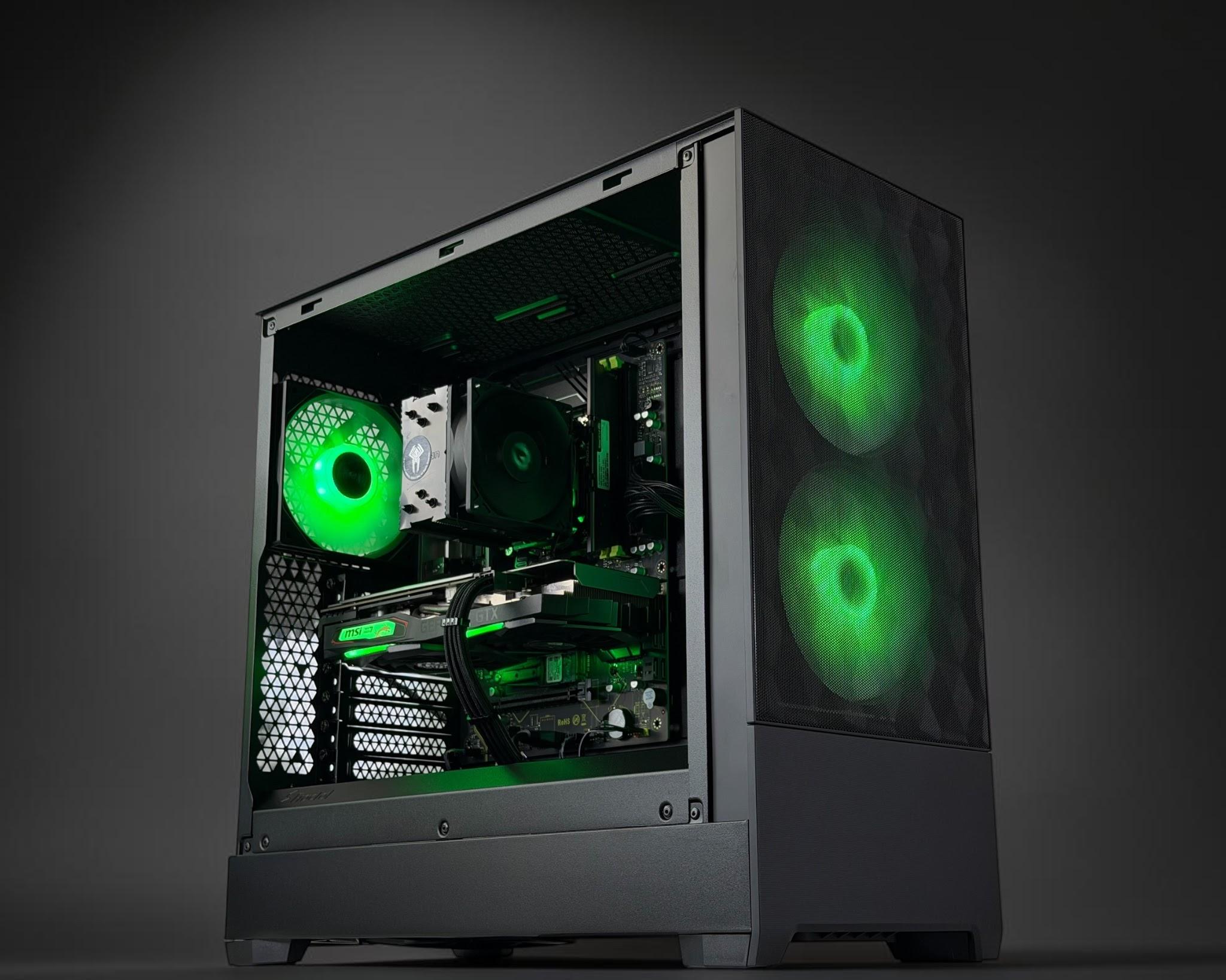 🖤🦍1080P Gaming PC◼️Nvidia GTX 1660 Super◼️Intel i7 5930K◼️16GB DDR4◼️512GB SSD