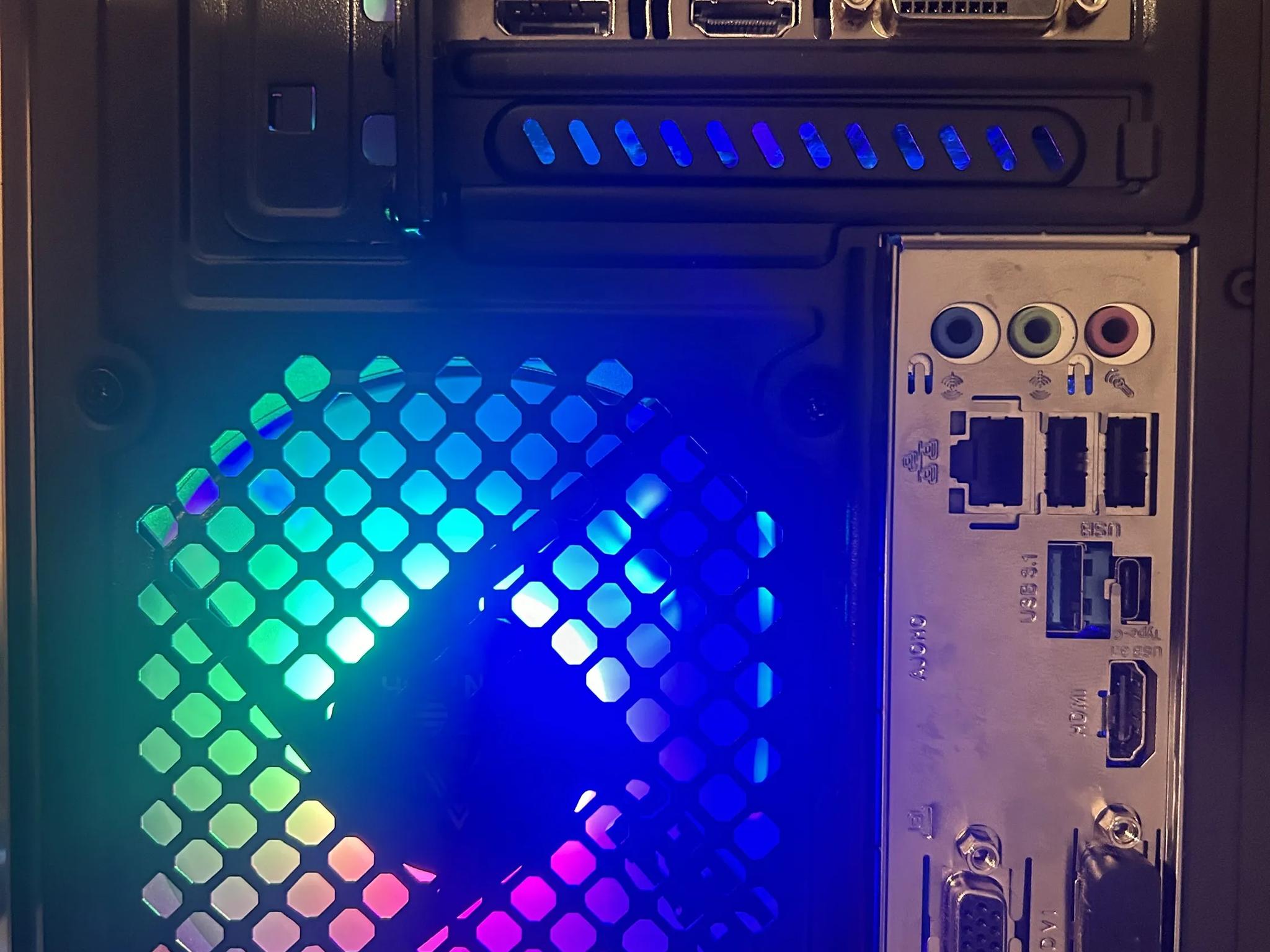 GAMING PC i5 9400f 16GB DDR4 NVIDIA GTX 1050 TI RGB Lighting RGB Fans