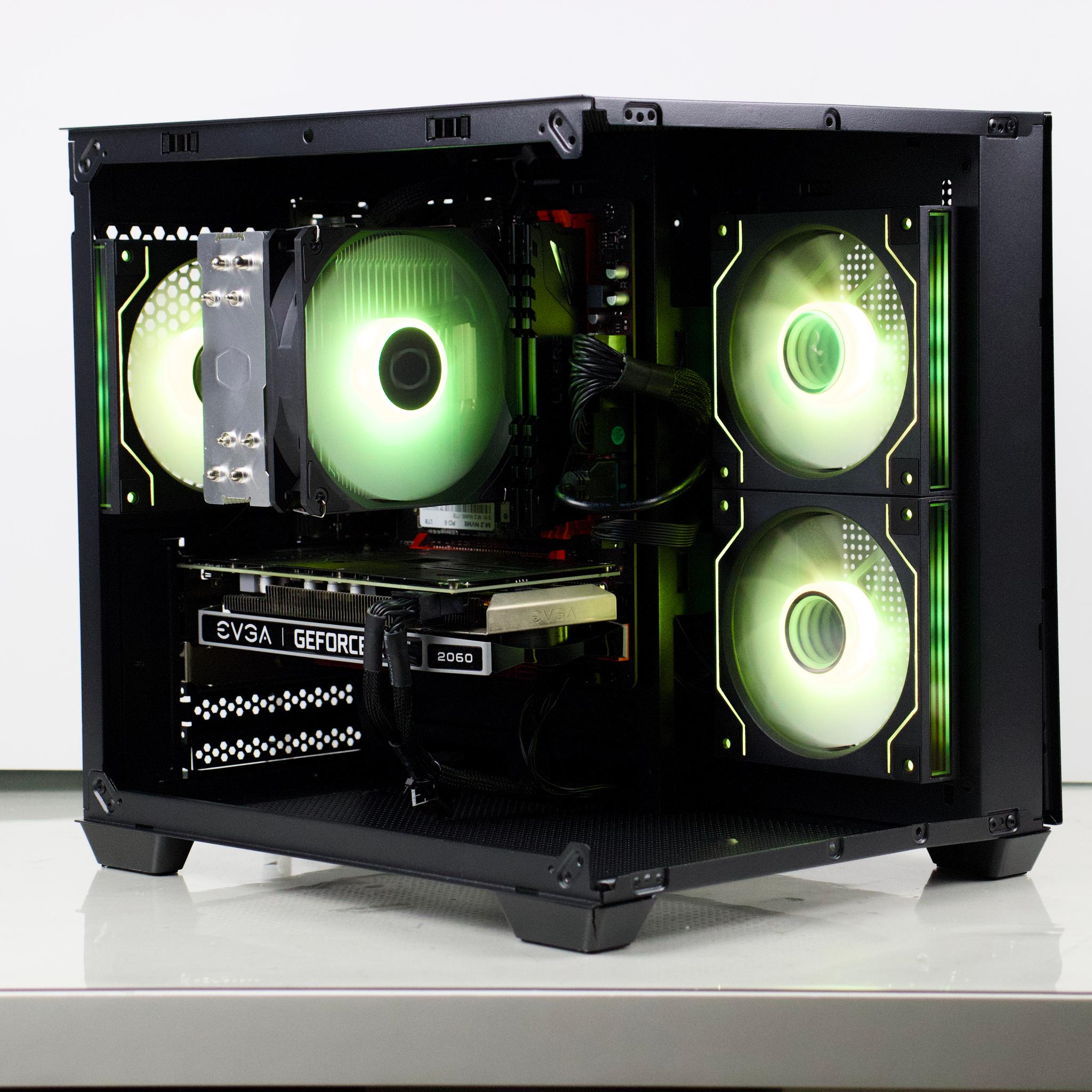 ⚫️🔴1080P Gaming PC – RTX 2060, Ryzen 5 3600, 16GB RAM, 1TB SSD - RGB, WiFi🔴⚫️