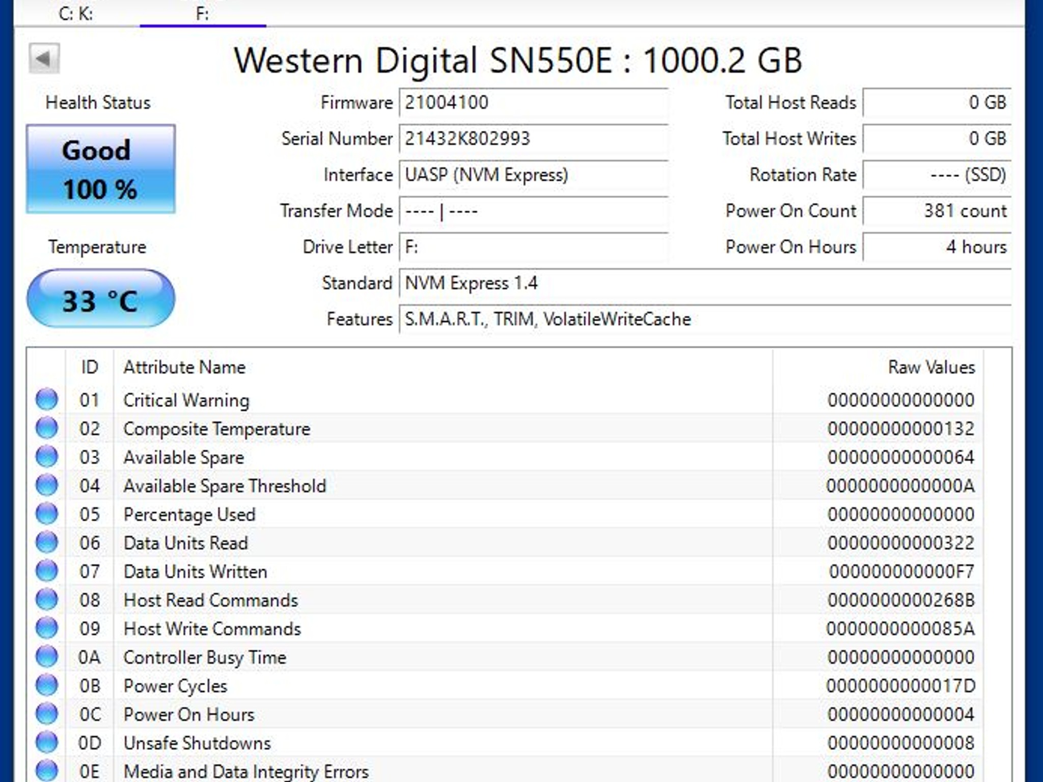 Western Digital WD_BLACK D30 1TB USB 3.2 Gen 2 Type-C Game Drive SSD for Xbox