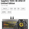 Sapphire TOXIC Limited Edition Radeon RX 6950 XT