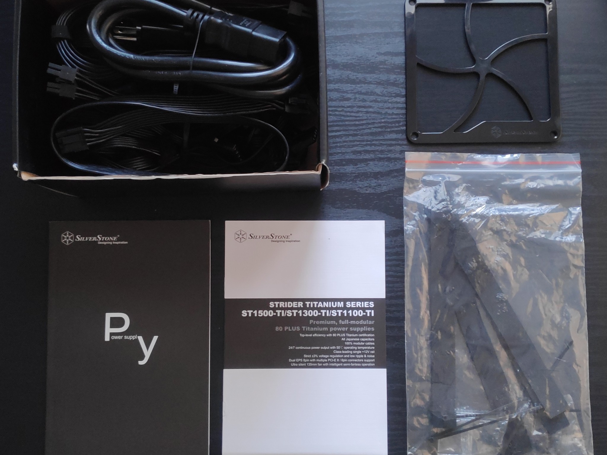 SilverStone ST1300-TI, 1300W, 80 Plus Titanium Certified Fully Modular Power Supply