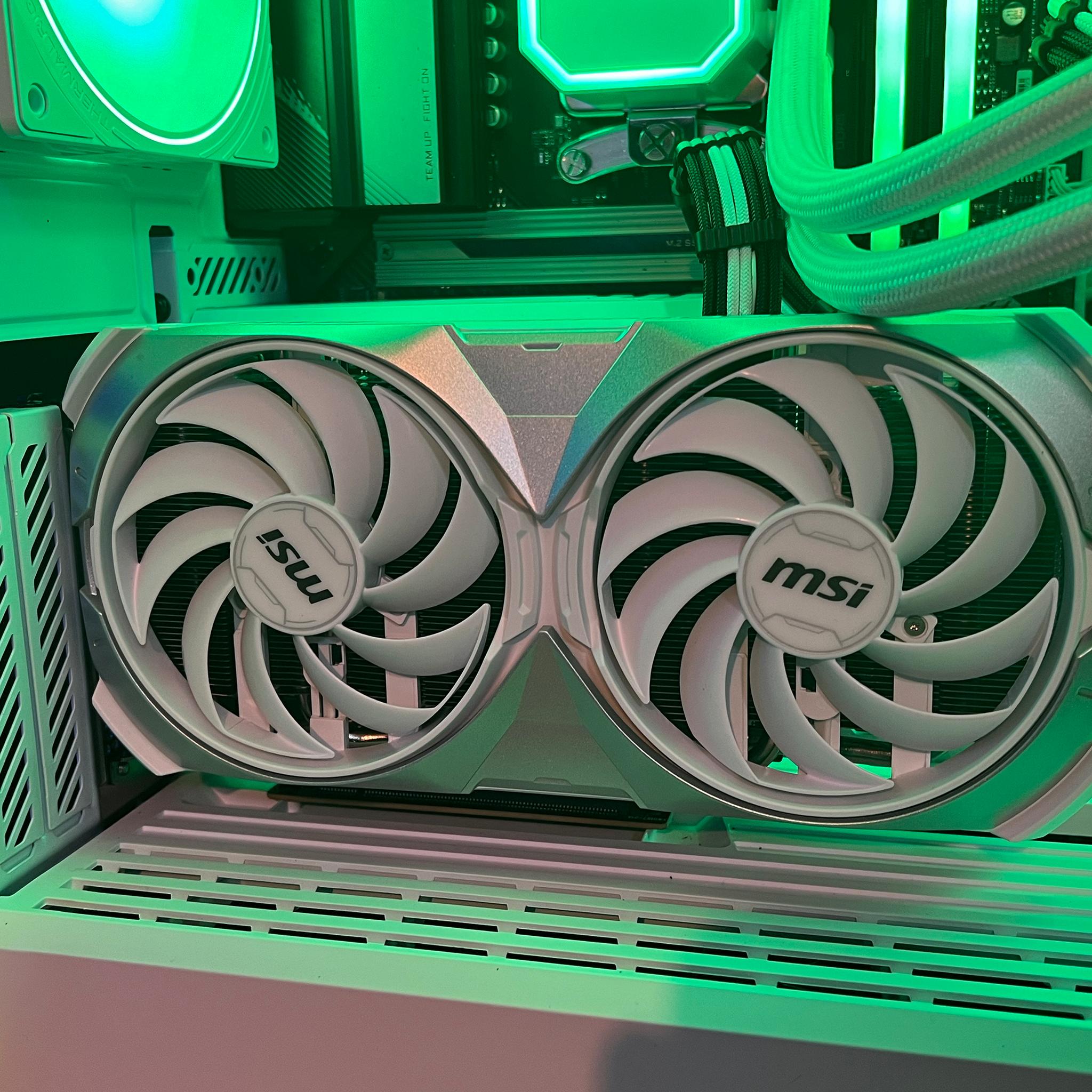 4k NO COMPRMISE GAMEING PC/CONTENT CREATION 7800x3d 4070ti super 32gddr5 2TB storage