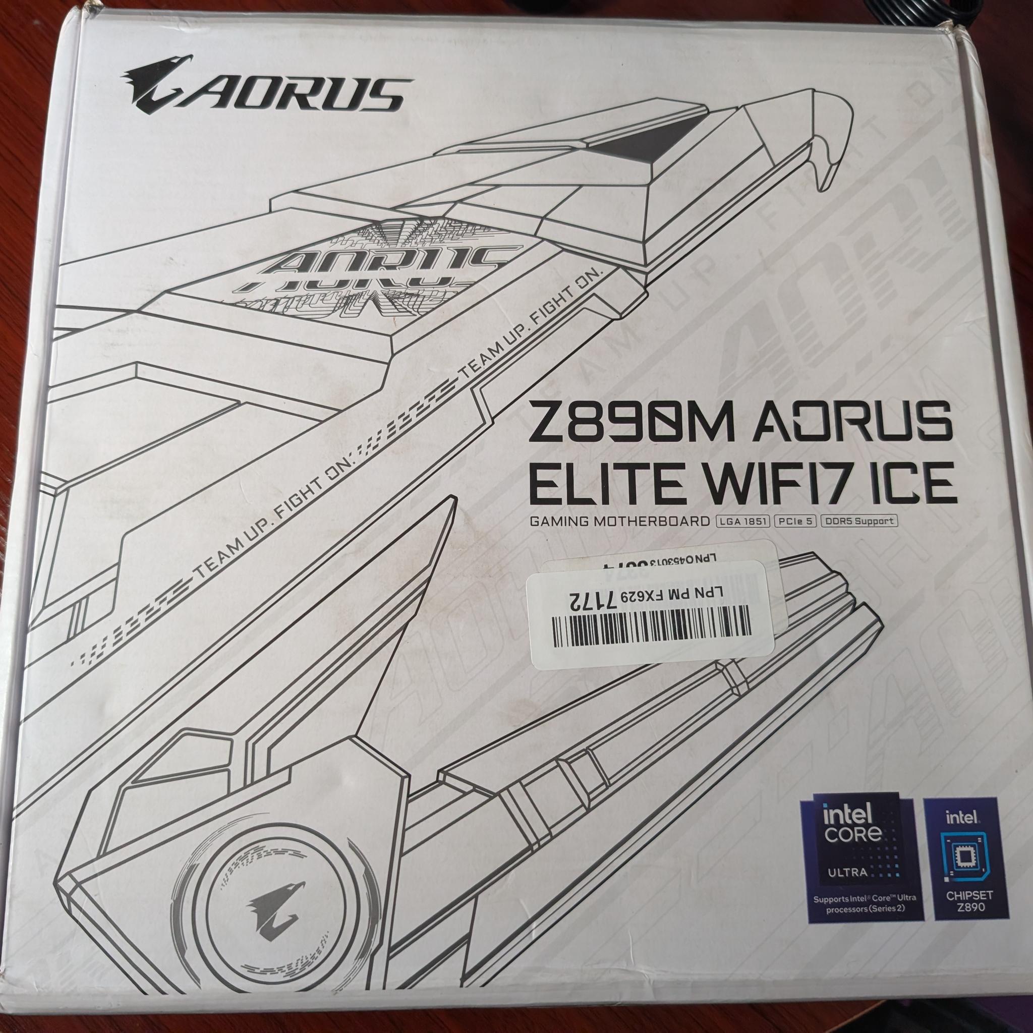 Intel Core Ultra 7 + Aorus Elite Z890M Bundle