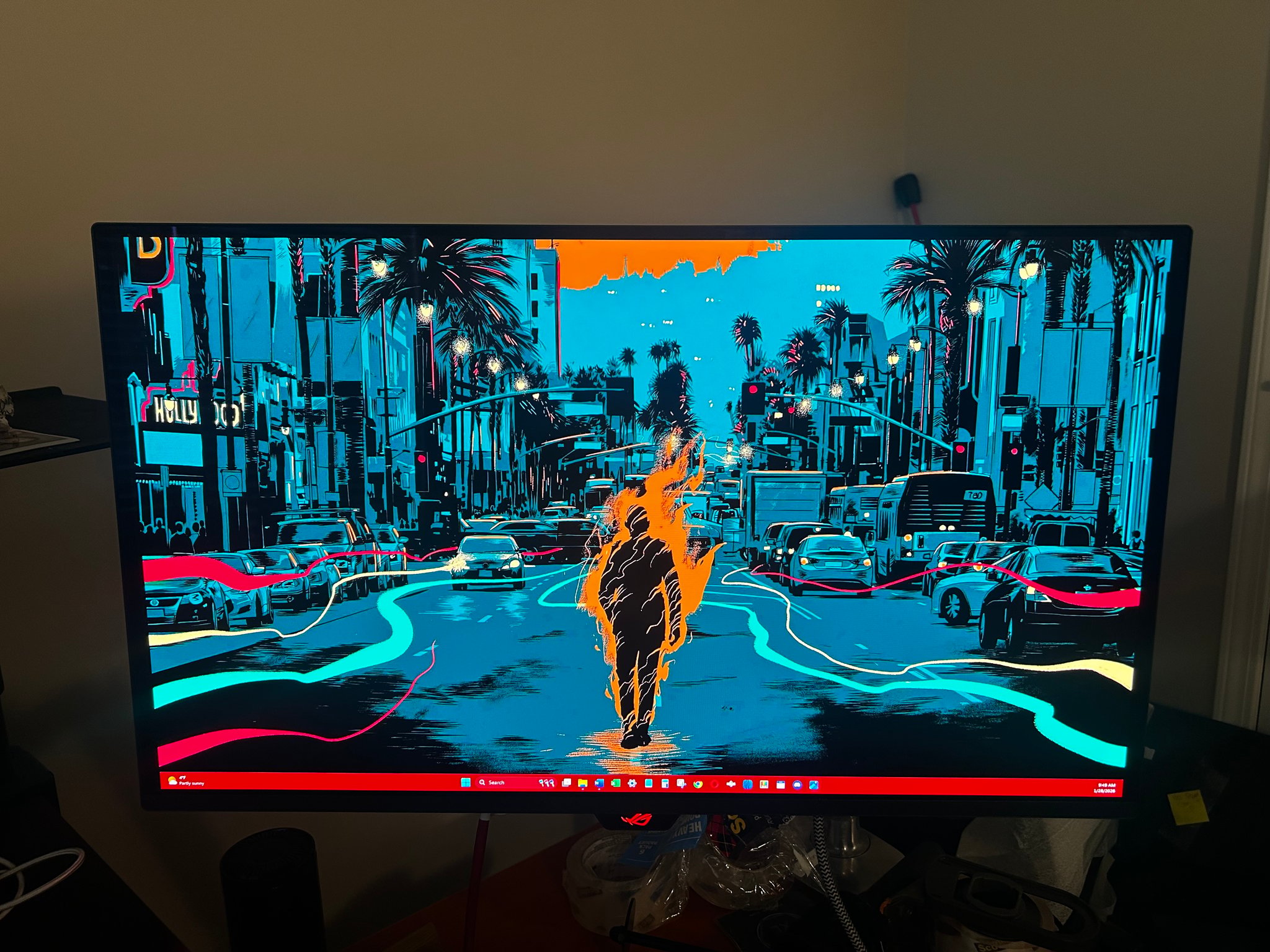 ASUS ROG Strix OLED (360hz) 27" 2K WQHD (2560 x 1440) Gaming Monitor (XG27ACDNG) (Only 9hrs Used!)