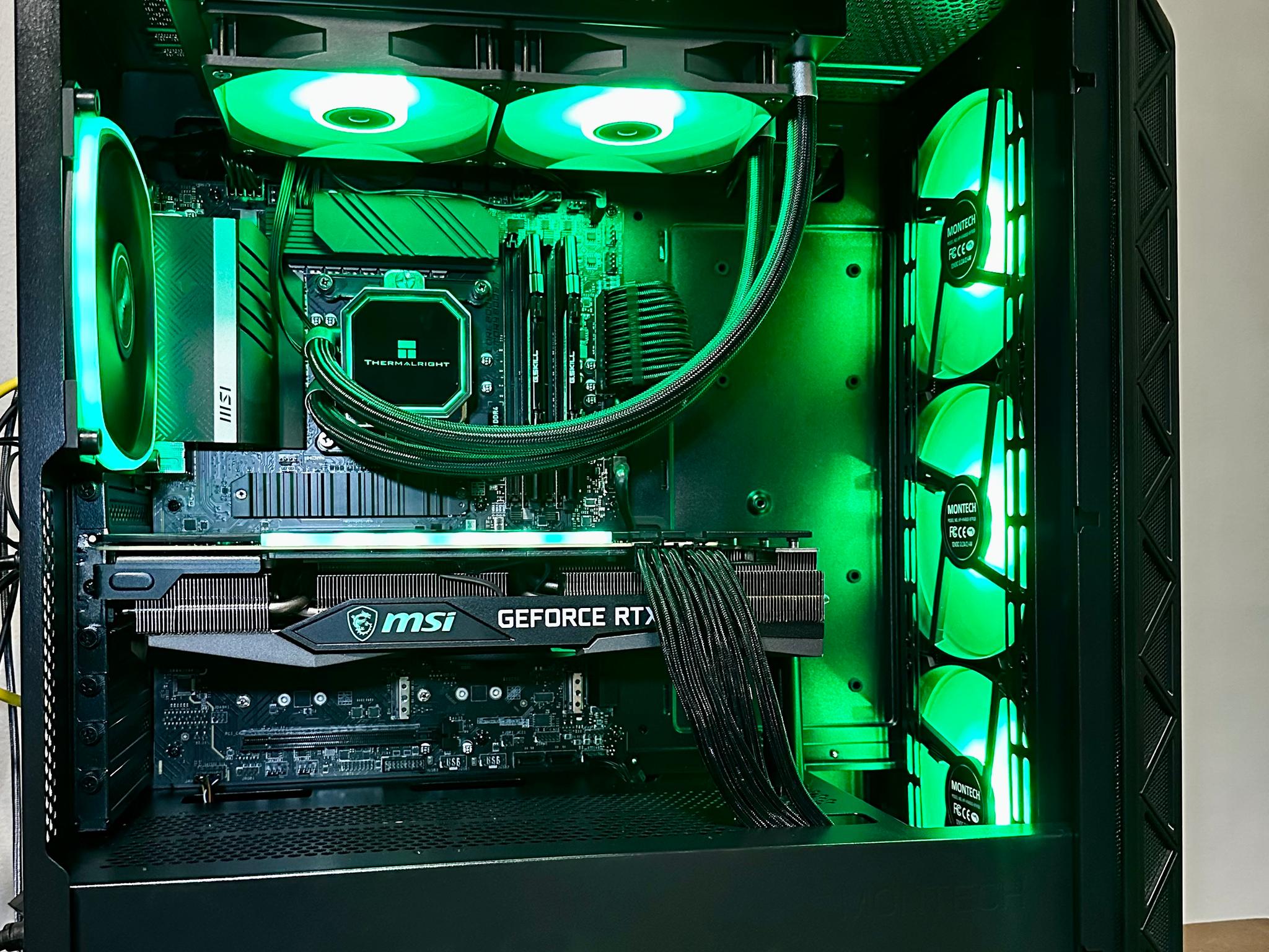 Intel i5-12600KF MSI 3070 GAMING X TRIO!!!🫨🥳🤩