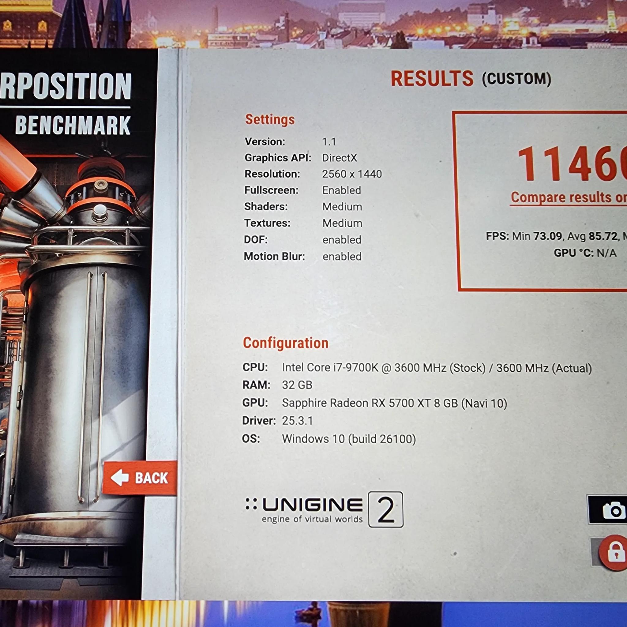 Sapphire RX 5700 XT I7 9700K 1000watt PSU 32GB DDR4 NOS Build