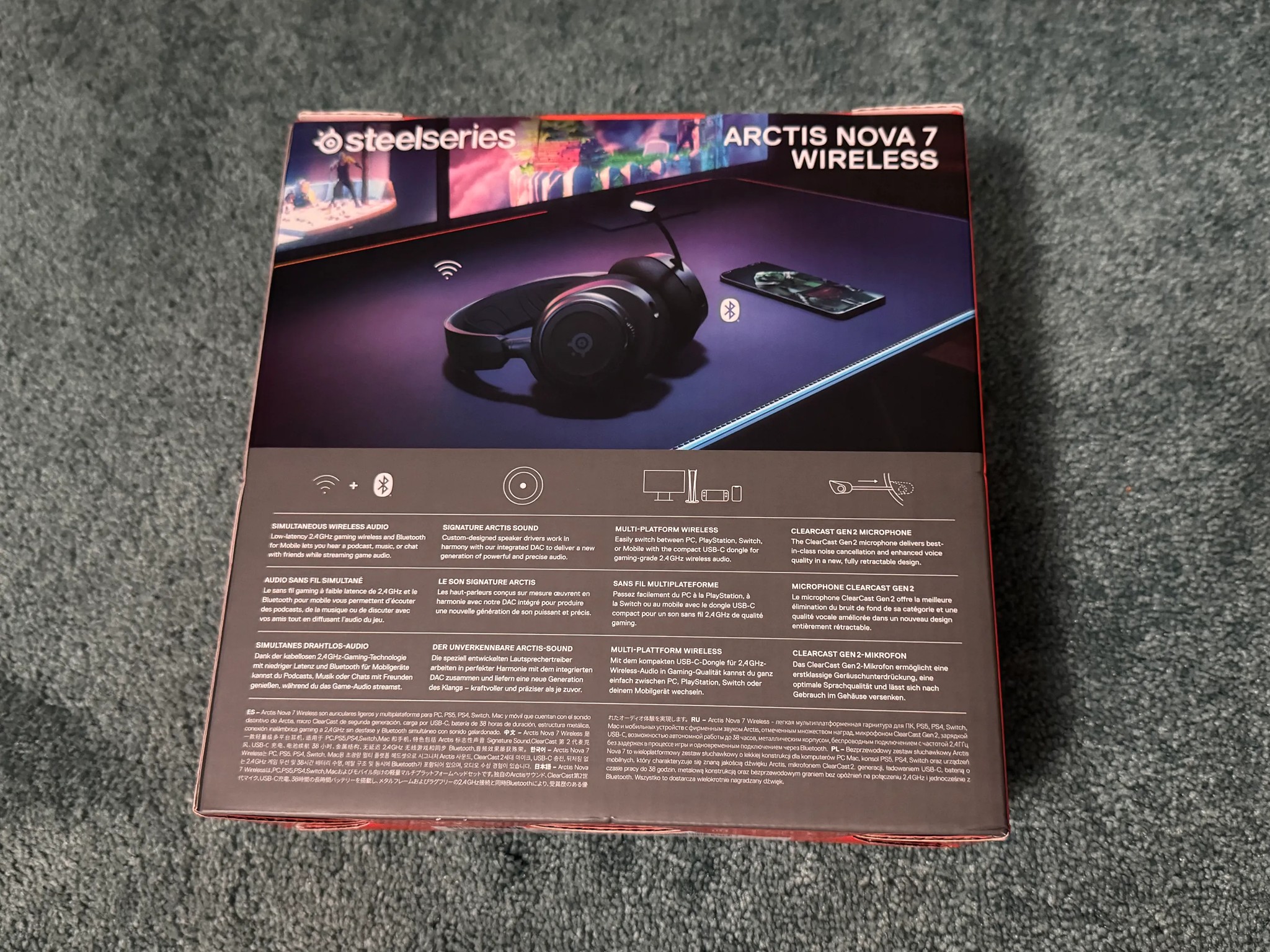 *BRAND NEW* 2022 Steelseries Arctis Nova 7 Wireless Gaming Headset