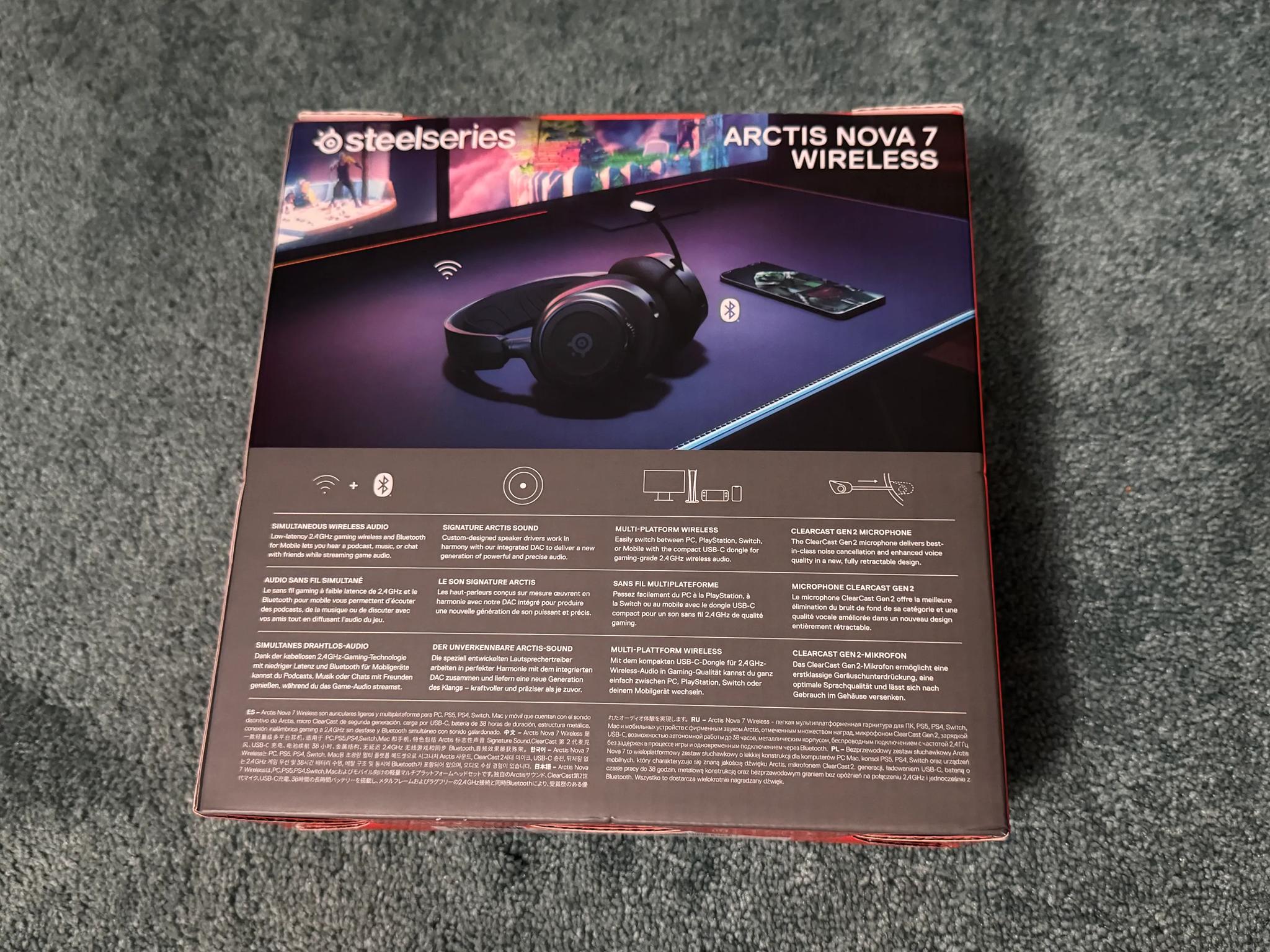 *BRAND NEW* 2022 Steelseries Arctis Nova 7 Wireless Gaming Headset