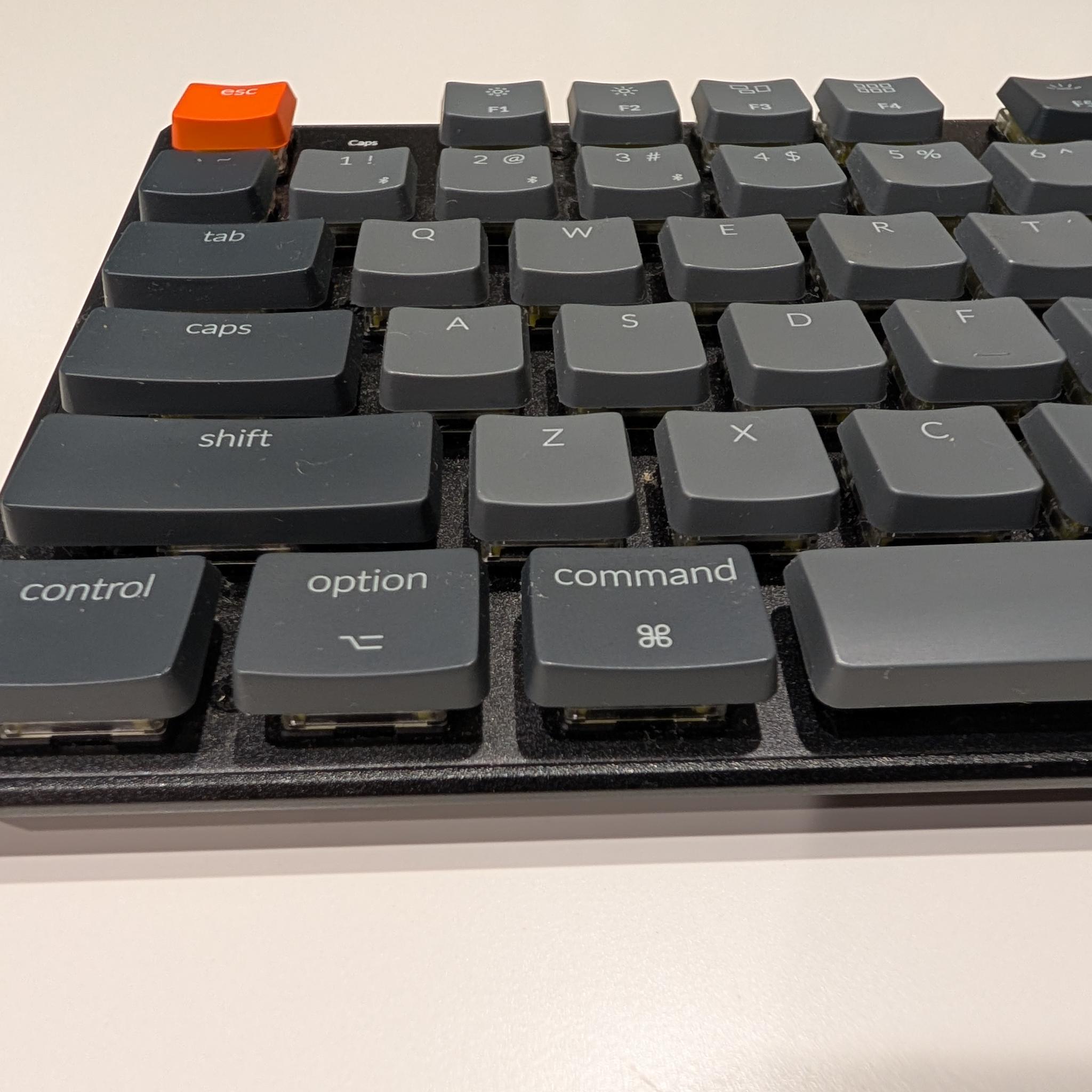 Keychron K1 Bluetooth Mechanical Keyboard Ultra-Slim Tenkeyless Optical Banana Switches
