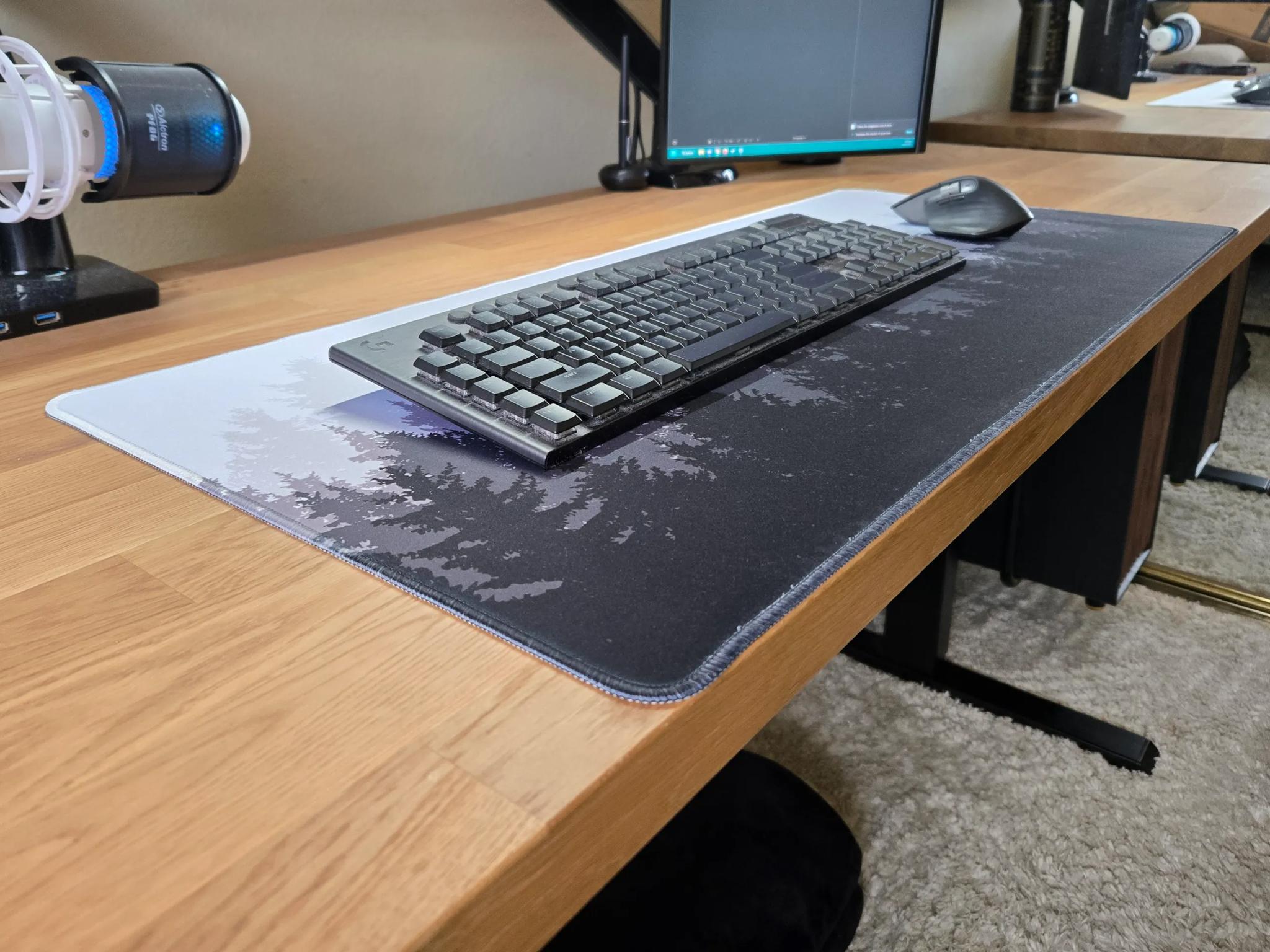 Large Mouse Pad (Forest Theme)