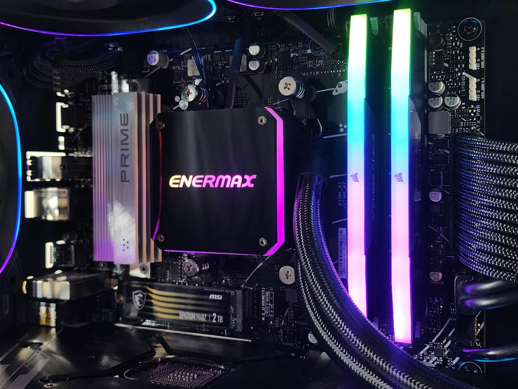 Gaming PC Ryzen 9 9900X 48GB RAM 2TB SSD RX 7900 XTX 24GB Windows 11 Computer