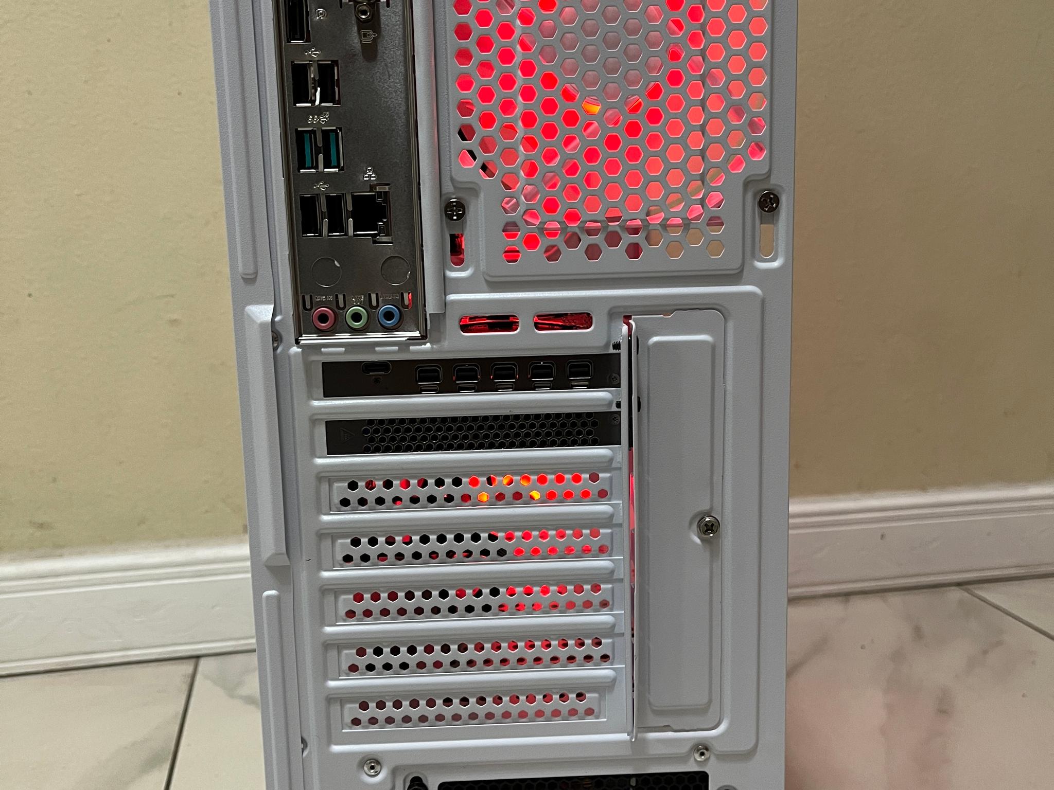 Intel i3-12100, AMD W5700 8GB, 16GB RAM, 500 GB SSD, Workstation Gaming PC w/ Wi-Fi + Bluetooth