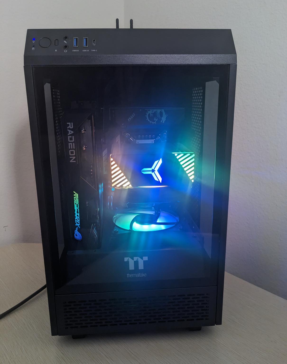 RX 6600XT, i5-11400 Gaming PC (16GB RAM, 1TB SSD, Win11 Pro)