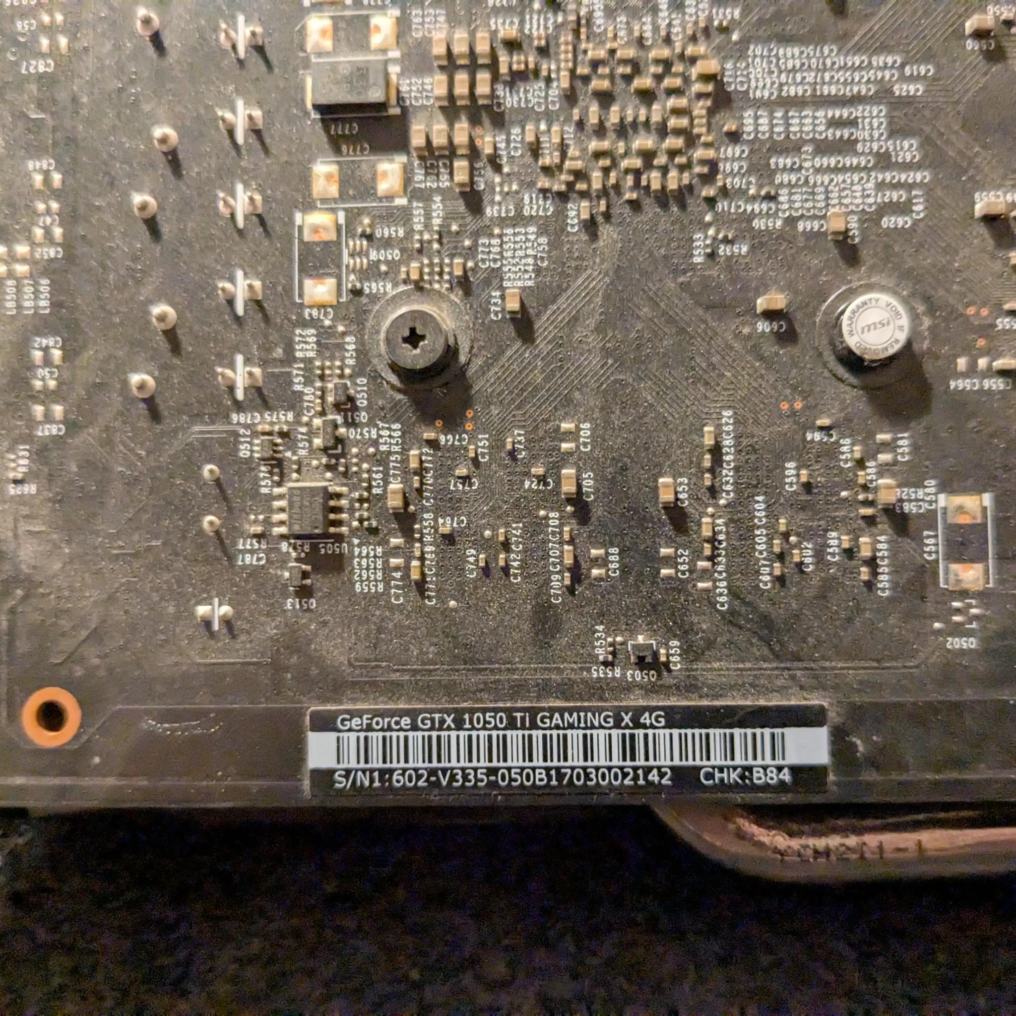 MSI GTX 1050 ti