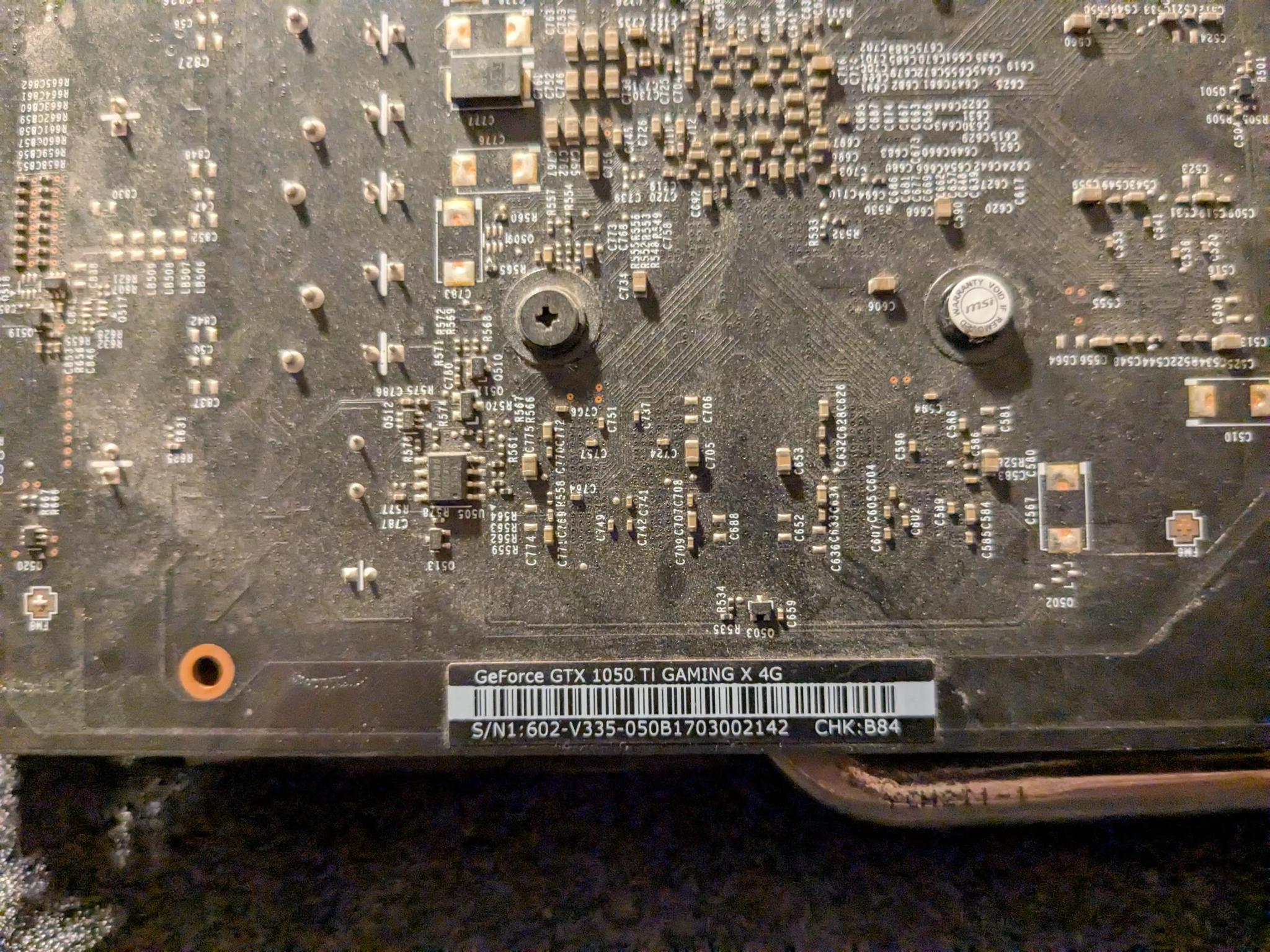 MSI GTX 1050 ti