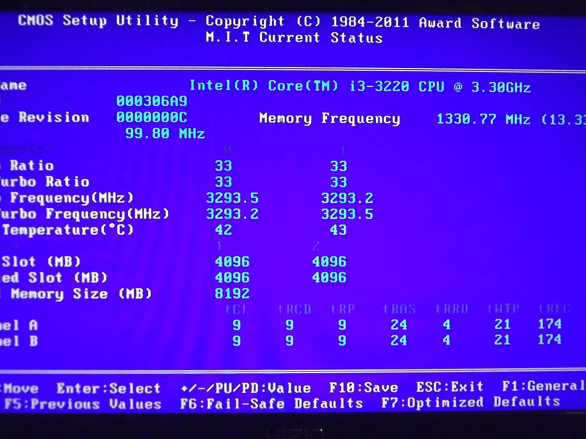 Altex Office PC Intel i3-3220, 8GB Ram, NO HDD/OS