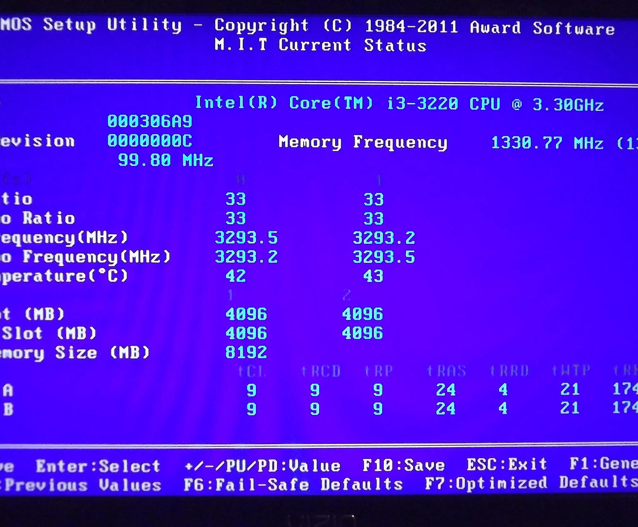 Altex Office PC Intel i3-3220, 8GB Ram, NO HDD/OS