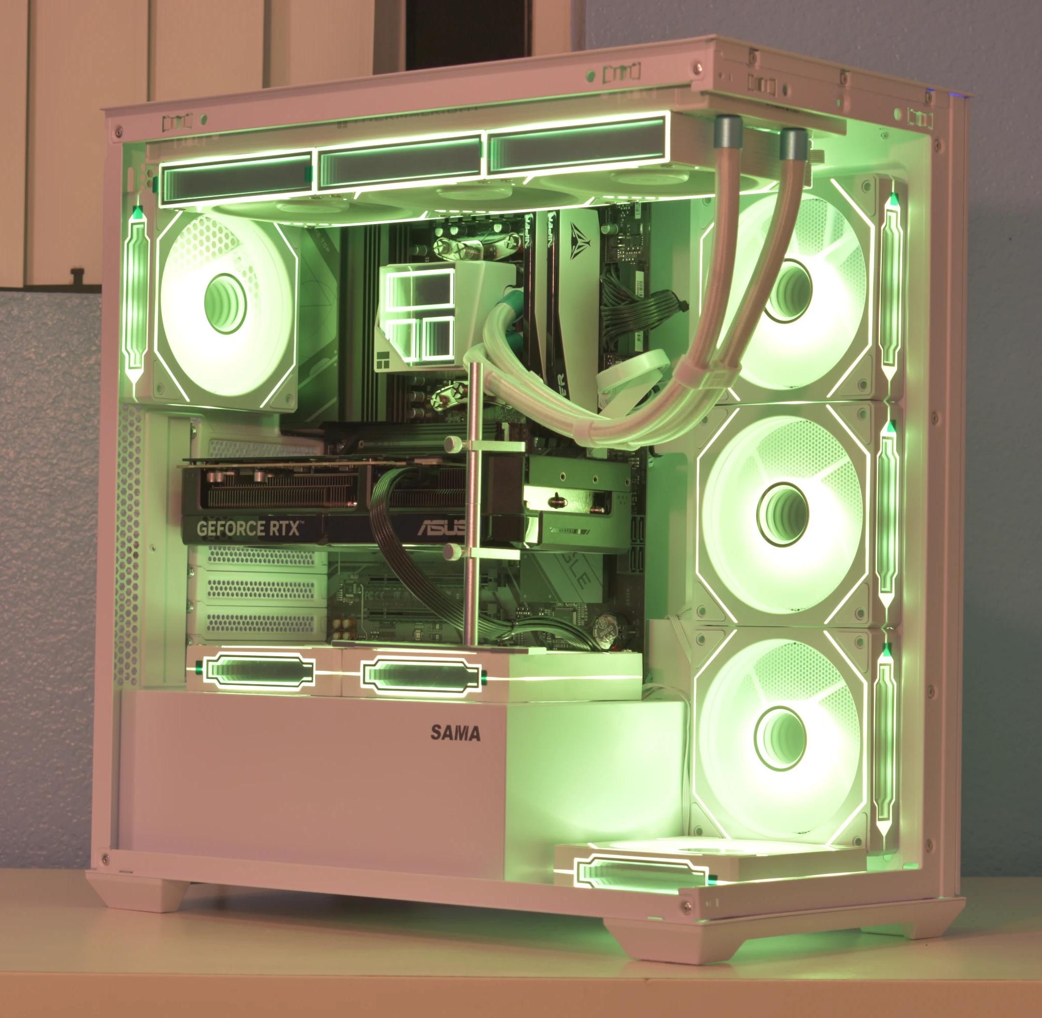 🚀Performance Gamer🚀 Ryzen 5 9600X | RTX 5070 12GB | 32GB DDR5 | 2TB nVME SSD | White | RGB+Wifi