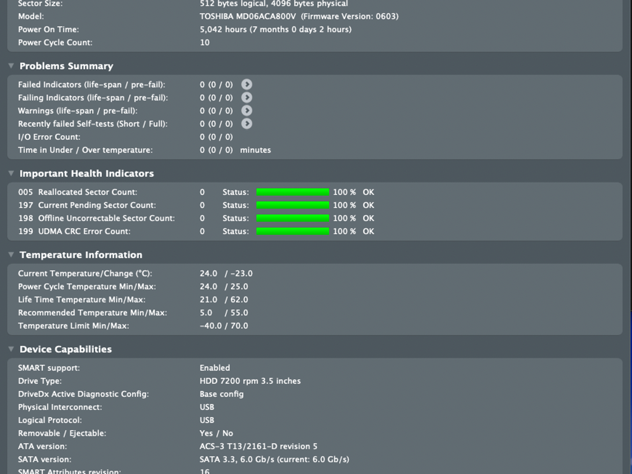 Toshiba 8TB Surveillance Drive 7200RPM