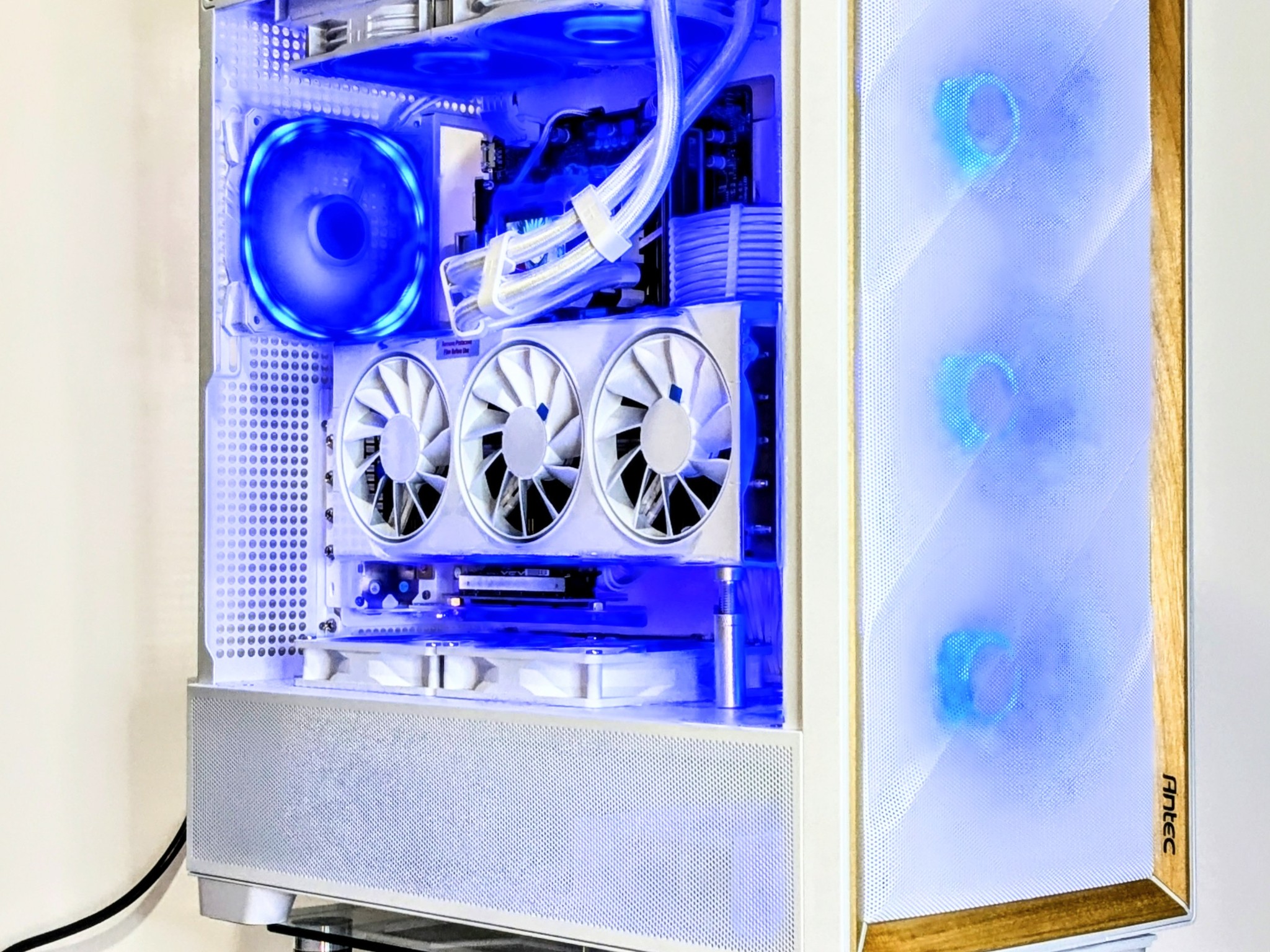 All-White Birch PC | Ryzen 7 7800X3D | XFX RX 9070 (XT Flashed - 29.5k Time Spy)