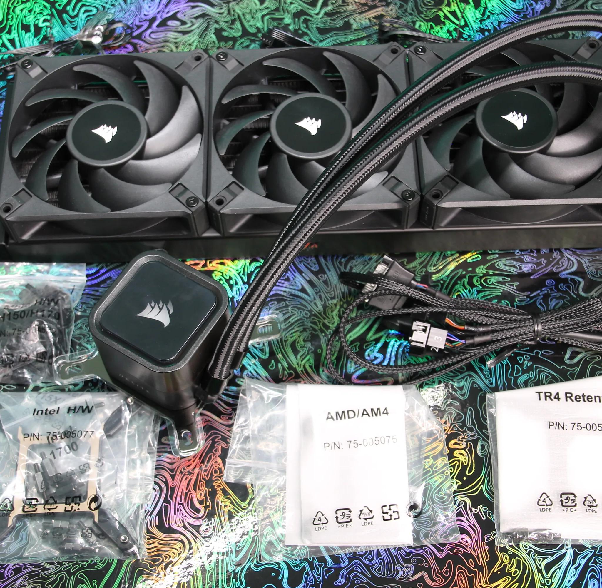 Corsair iCUE 5000X RGB Case + Corsair iCUE H150i RGB ELITE Liquid Cooler Combo