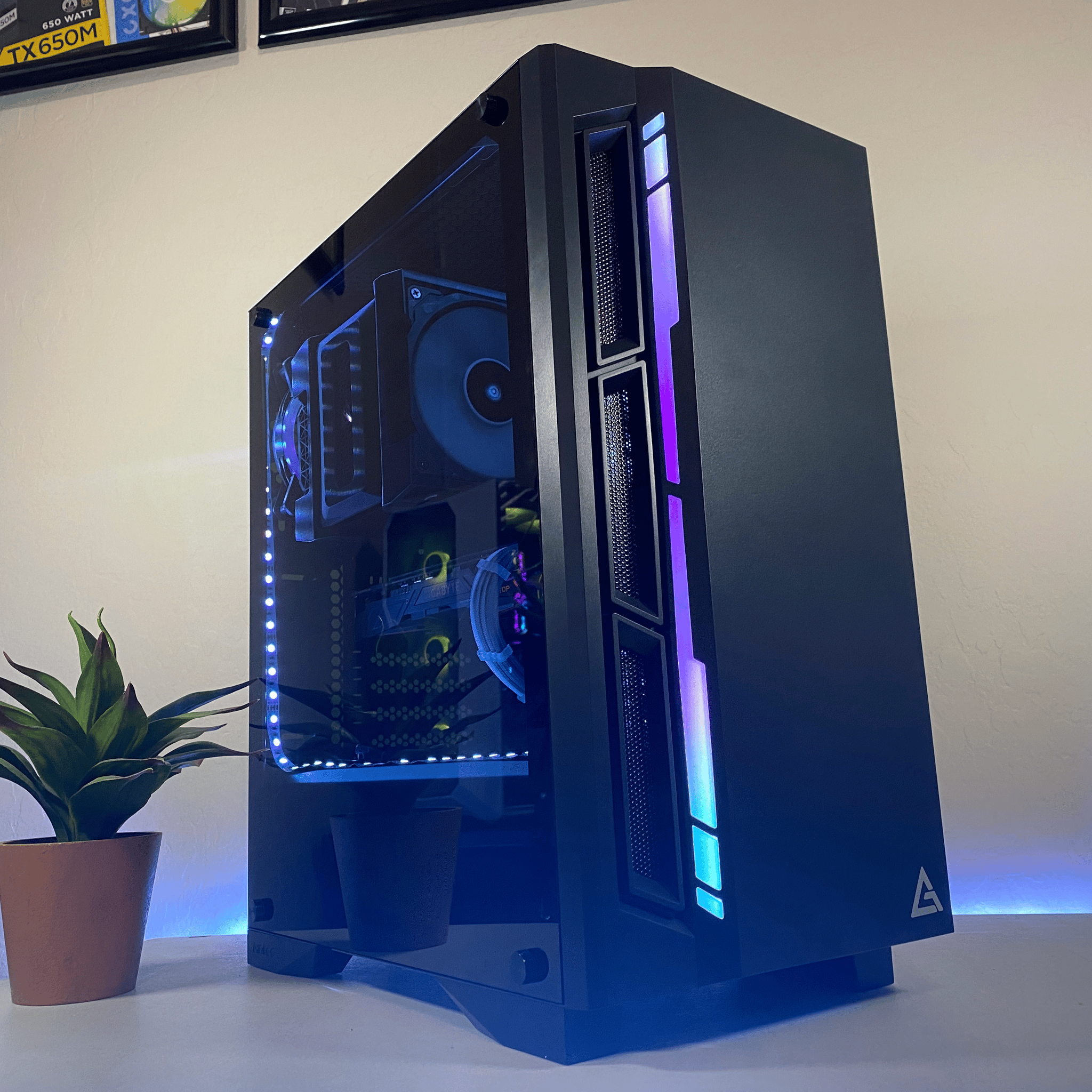 Custom Built Ryzen 7 Nvidia 1070 RGB Gaming PC Computer