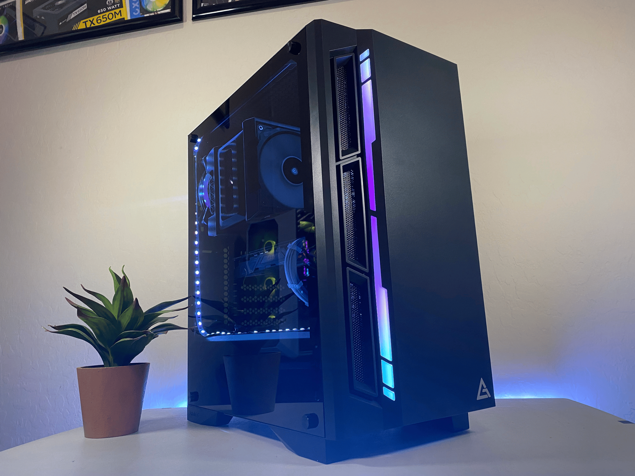 Custom Built Ryzen 7 Nvidia 1070 RGB Gaming PC Computer