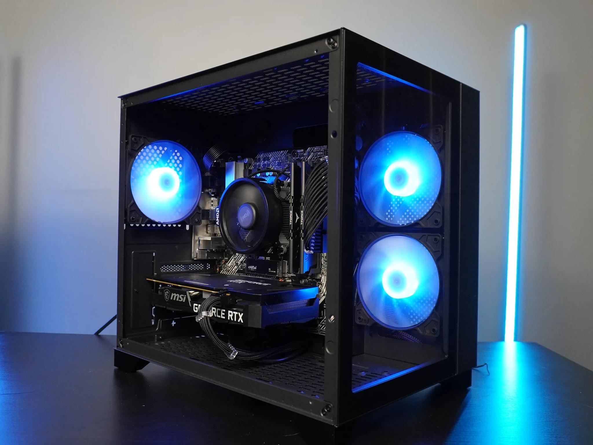 🖤Stealth🖤 1080p Perfect Value PC | 💚RTX 3050 8GB 🧡Ryzen 5 5500 | 32GB RAM  💪| 1TB NVME 🔥
