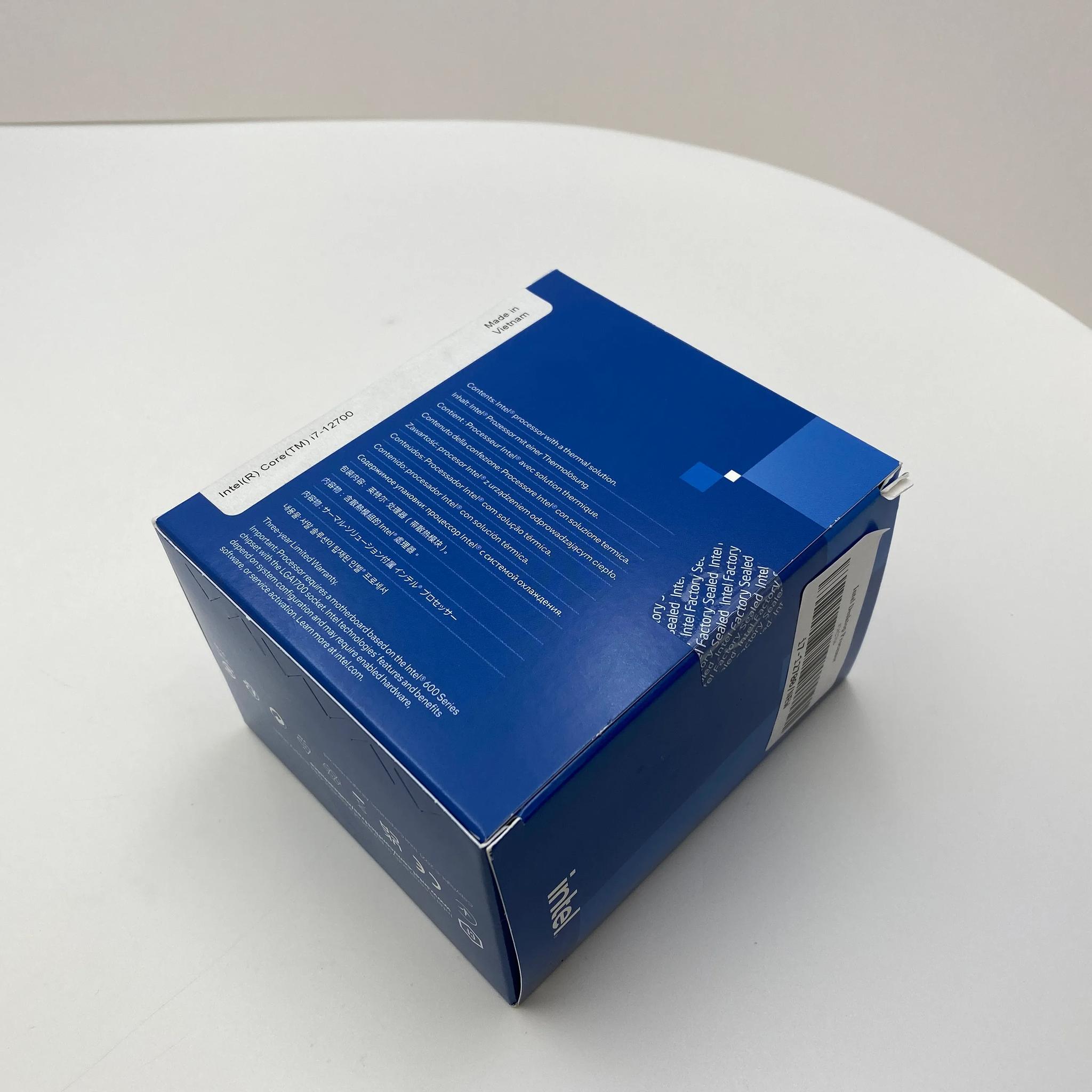 Intel Core i7 Gen 12 I7-12700 4.80GHz Alder Lake SRL4Q FCLGA1700 Processor NEW