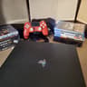 PS4 pro 1TB, w/12 games, OEM controller Bundle