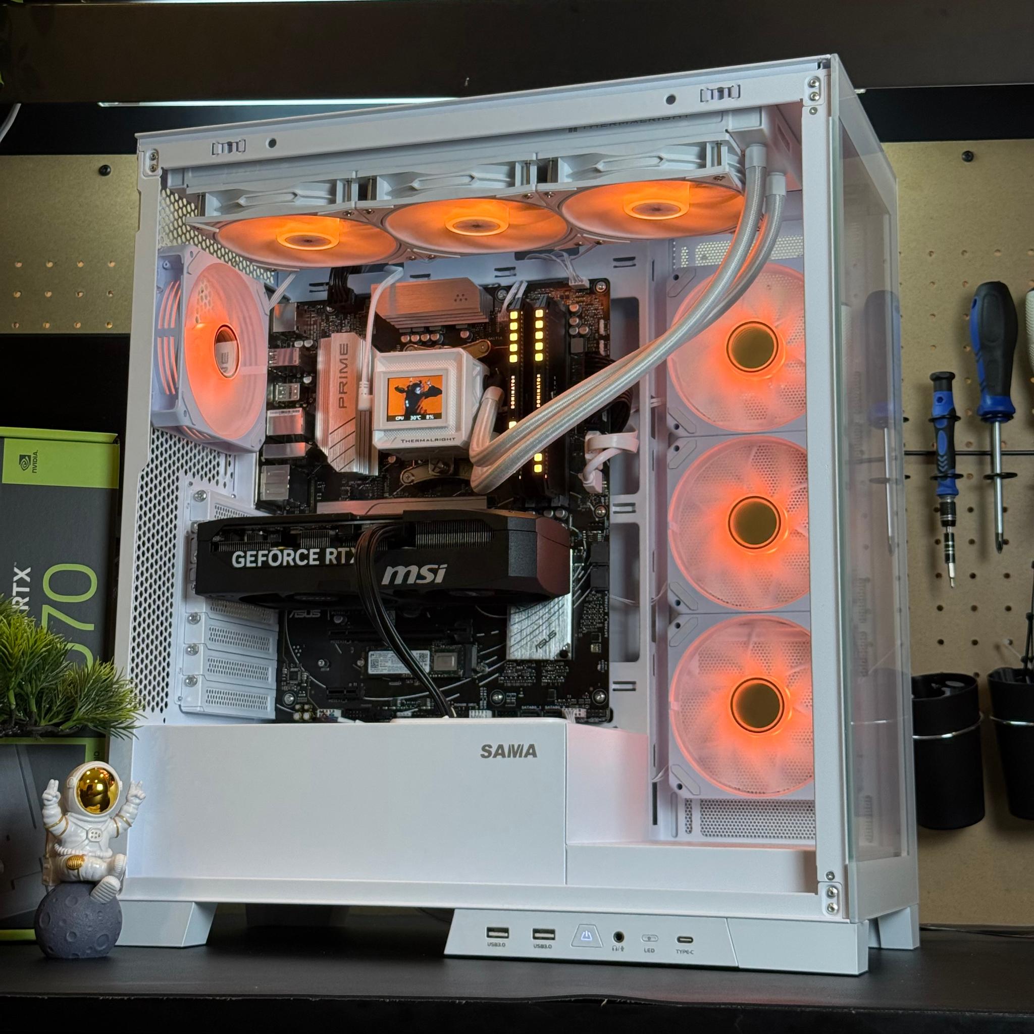 New 1440P Gaming PC | RTX 5070 | Ryzen 7 7800x3D | 32GB DDR5 RAM | 2TB | Windows 11