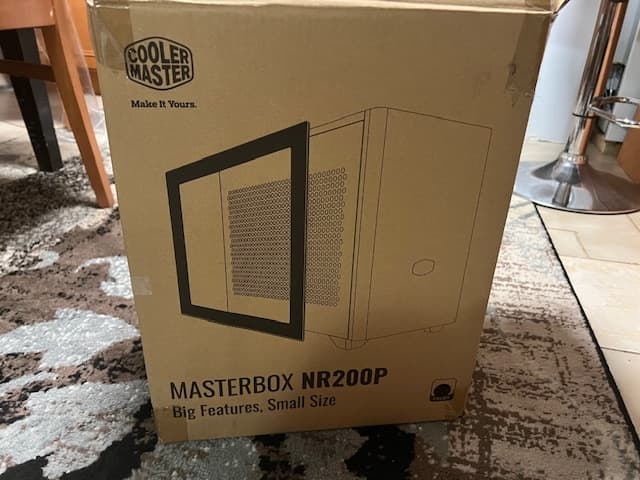Cooler Master NR200P SFF Small Form Factor Mini-ITX Case + Lian Li 850 Watt 80 + Gold Power Supply